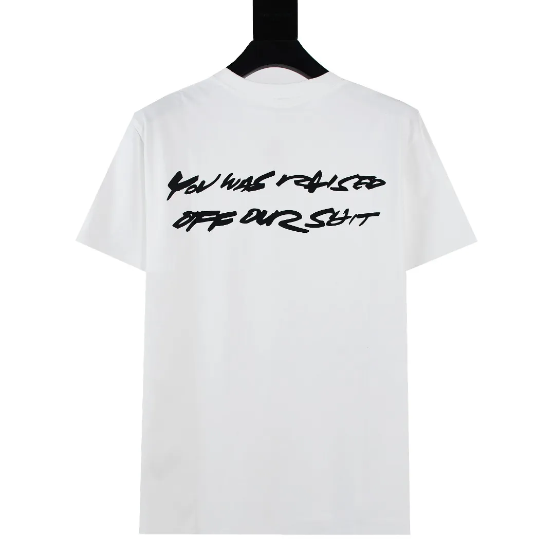 🅿️120 S139 Supreme 24ss Futura future slogan Box Logo short-sleeved T-shirt. Refuse to make products based on pictures. Refuse to compare with wrong versions. Use cylindrical seamless technology (original technology. There are no stitched bones on the side of the clothes. Key points of identification) The fabrics are all custom-woven and dyed, 280g weight, 100% cotton, cylindrical fabric. Cylindrical fabric is a knitted fabric woven with a cylinder loom. The needles are distributed in a cylindrical shape on the fuselage. The gray fabric is a large cylinder, which needs to be opened and shaped before it can be used further. There are no slits on the side of the clothes, so there is no washing label on the side of ordinary short-sleeves. There is only one collar label behind the neck. The printing uses thermosetting ink printing imported from Belgium (different from conventional thermal transfer printing), also known as plastic ink, or self-adhesive ink. Its ingredients are: mainly composed of polyvinyl chloride (PVC) and phthalates. PVC and phthalates, solid color The thermoset ink is composed of a mixture of agents, stabilizers, and thickeners. It is not the digital direct printing advertised on the market. The printing texture of thermoset ink cannot be achieved by digital direct printing. The collar label has a watermark anti-counterfeiting effect, a real anti-counterfeiting layer, a version with a high probability of passing the inspection, and a high probability of passing the original packaging picture. Size：S-XL