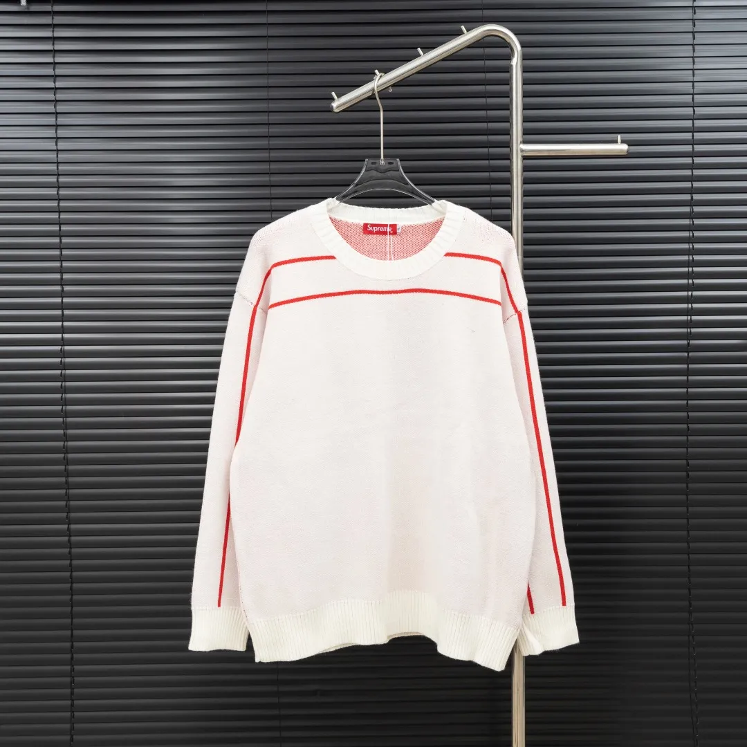 P300 Style: SUPREME unicorn arm knitted long-sleeved sweater Size: S-XXL Fabric: Wool blend Accessories: Full set of customized original accessories No gender distinction, same style for men and women