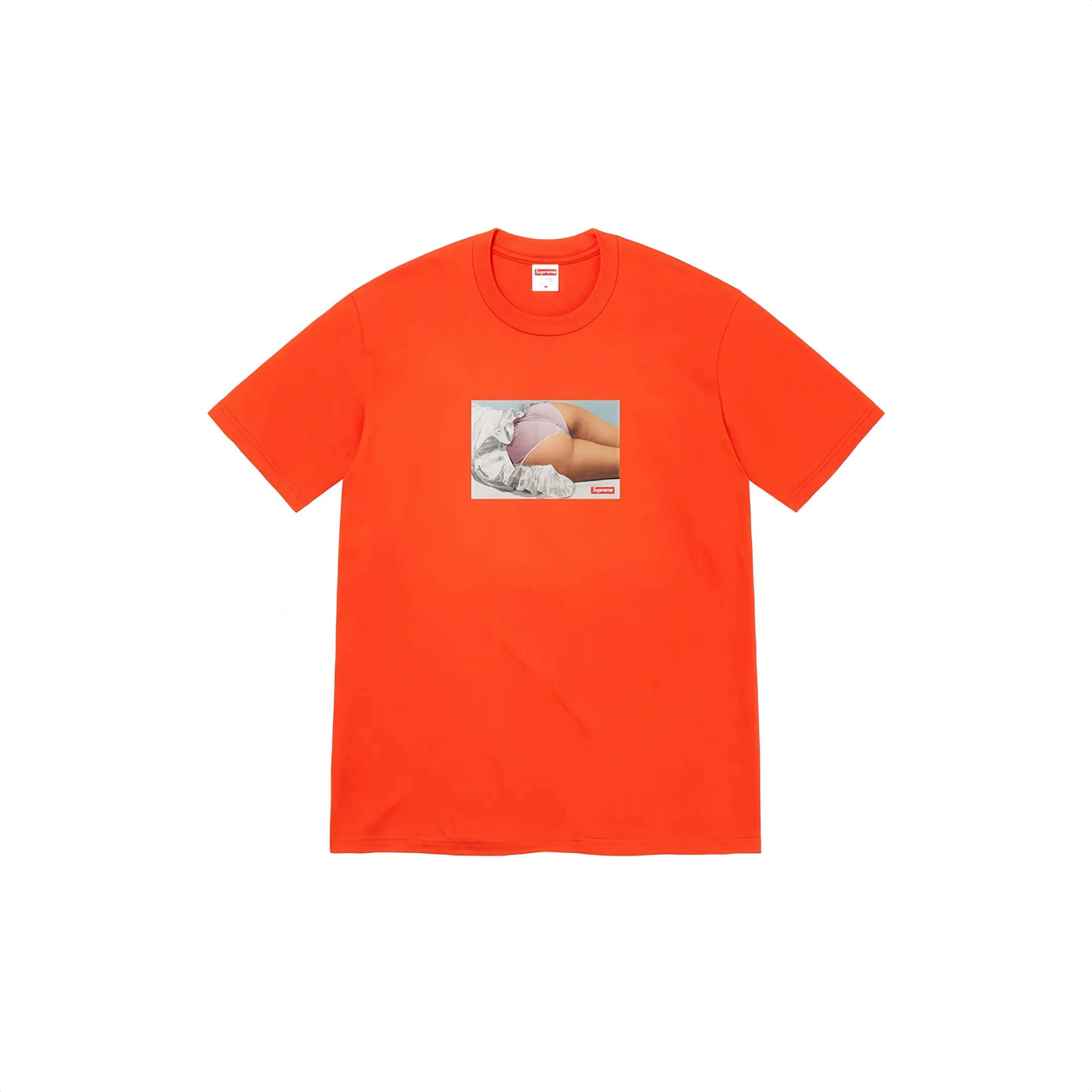 #S37 P110💰 Supreme FW22 Week 5 Maude Tee pattern printed round neck short-sleeved T-shirt for men and women. Made of 260g combed cotton double yarn. From fabric to accessories, all three standards are complete and follow ZP. Imported Matsui Company slurry printing will never crack. The whole piece is made with three-needle five-thread technology. The neckline-shoulder seam-sleeve seam is double-lined, which looks more three-dimensional and textured. The same process as the original version, classic version Feel free to compare zp. The whole piece adopts three-needle five-thread craftsmanship (neckline-shoulder seam-sleeve seam double thread, which looks more three-dimensional and textured). It has the same craftsmanship as the original original, classic version. Color: Navy blue, light blue, white, black, orange. Size: S M L XL XXL
