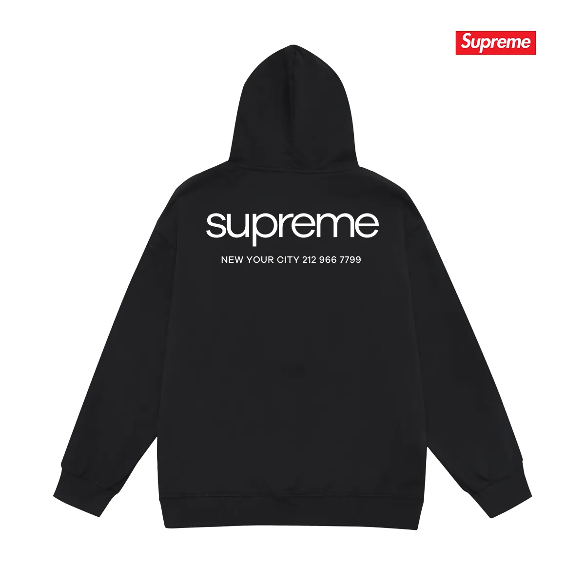 Style No. S2138 #terry P160💰 Velvet P170💰 Sup 80SS New York Tee store information Fashionable and popular style hooded sweatshirt with English letters Made of 400g large terry 430g silver fox velvet (off-shoulder large version) fabric Soft texture and no pilling Imported environmentally friendly printing glue The pattern is bright and three-dimensional Quality 💥Same style for men and women The upper body is trendy Color: black white Gray Size: S M L XL XXL
