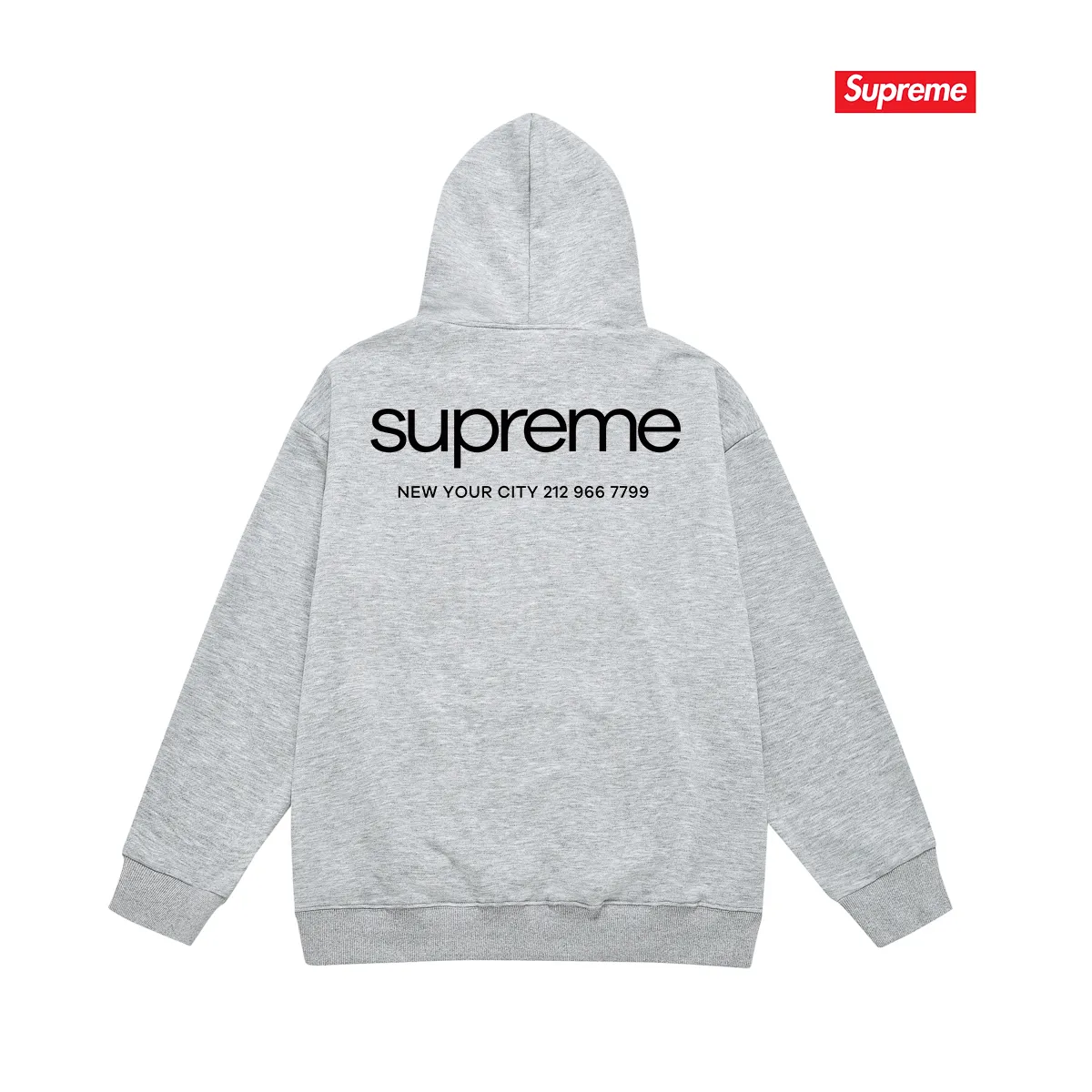 Style No. S2138 #terry P160💰 Velvet P170💰 Sup 80SS New York Tee store information Fashionable and popular style hooded sweatshirt with English letters Made of 400g large terry 430g silver fox velvet (off-shoulder large version) fabric Soft texture and no pilling Imported environmentally friendly printing glue The pattern is bright and three-dimensional Quality 💥Same style for men and women The upper body is trendy Color: black white Gray Size: S M L XL XXL