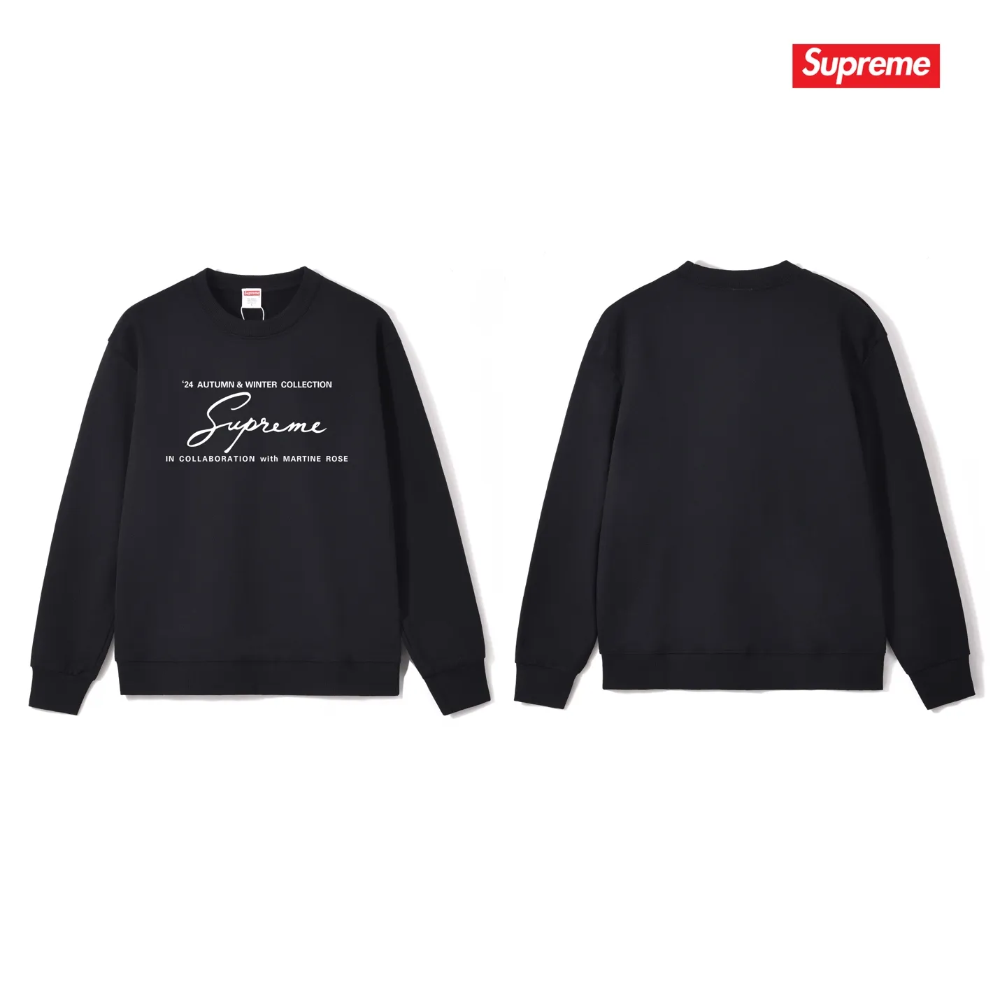 Style No. S1208 #terry p150💰 Plus velvet 160💰 New Sup letter printed round neck sweatshirt Made of 400 grams of large terry (drop shoulder large version) fabric, soft texture and no pilling Imported environmentally friendly printing glue The pattern is bright and three-dimensional Quality💥Same style for men and women The upper body is trendy Color: black white gray Size: S M L XL XXL