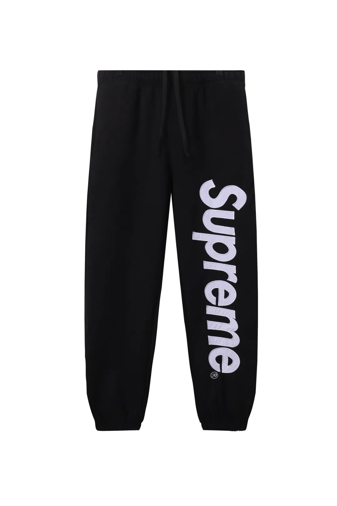 P180 sup embroidered patch letter trousers black gray size chart size S M L