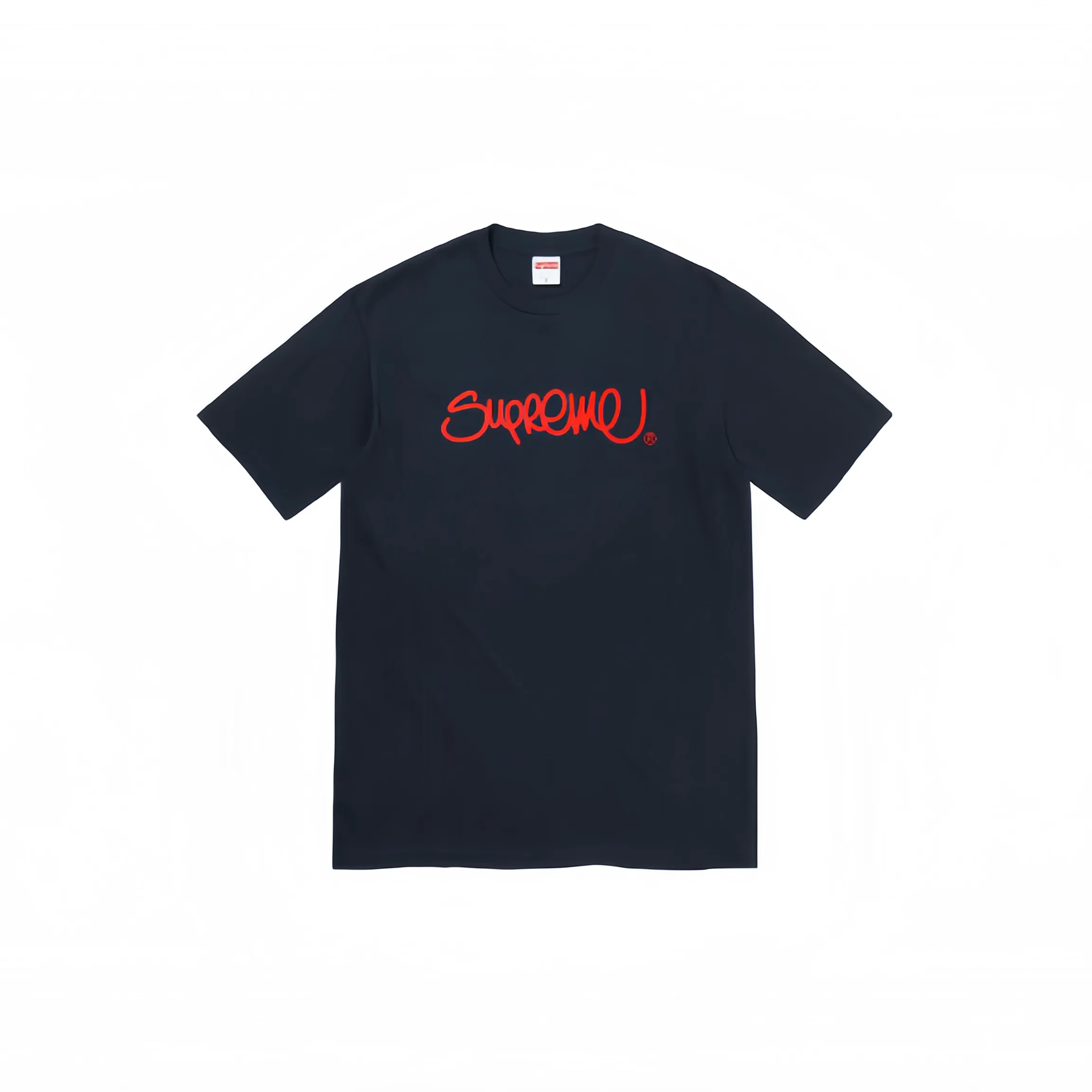 #S76 P110💰 Supreme SS22 Week 19 Handstyle Tee Round neck short-sleeved T-shirt with cursive lettering and graffiti. The same style for men and women is made of 260g combed cotton double yarn. From fabrics to accessories, all three standards are complete and follow ZP. Imported Matsui company's slurry printing will never crack. The whole piece is made of three-needle five-thread technology. The neckline-shoulder seam-sleeve seam is double-lined, which looks more three-dimensional and textured.) The same process as the original version, classic version Feel free to compare zp. The whole piece adopts three-needle five-thread craftsmanship. The neckline-shoulder seam-sleeve seam is double-threaded, which looks more three-dimensional and textured.) It has the same craftsmanship as the original original, classic version. Color: Black, Tibetan, Red, and White. Size: S M L XL XXL