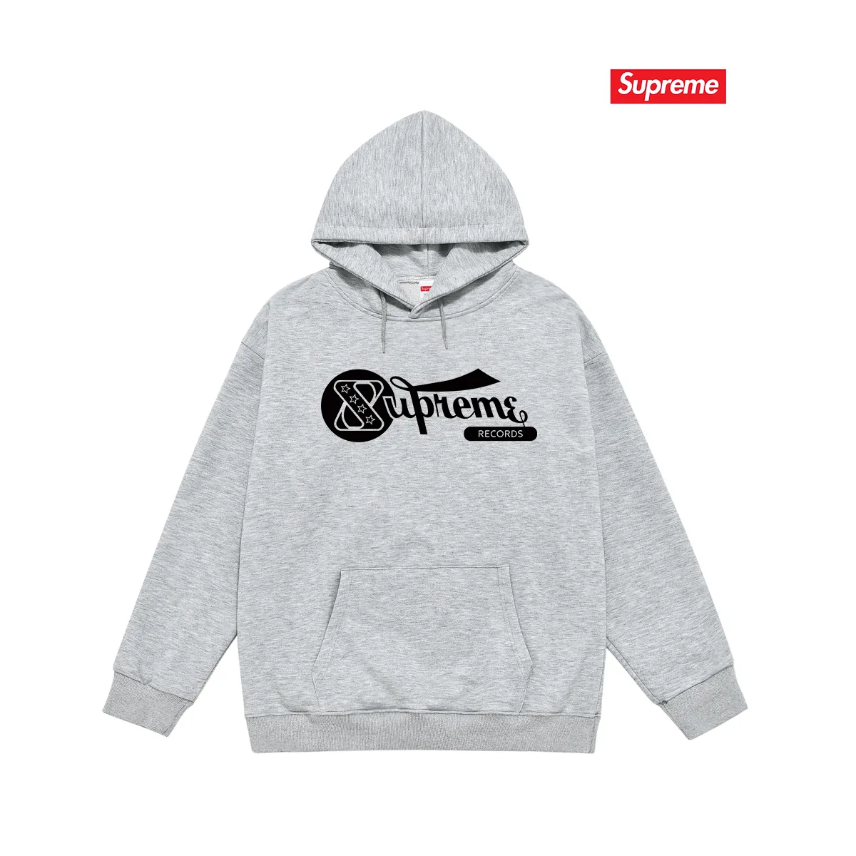 Style No. S2129 #Terry P160💰 Velvet P170💰 24ss RECORDS recorded printing hooded sweatshirt Made of 400g large terry 430g silver fox velvet (drop shoulder large version) fabric, soft texture and no pilling Imported environmentally friendly printing glue The pattern is bright and three-dimensional Quality 💥Same style for men and women The upper body is trendy Color: black white gray Size: S M L XL XXL