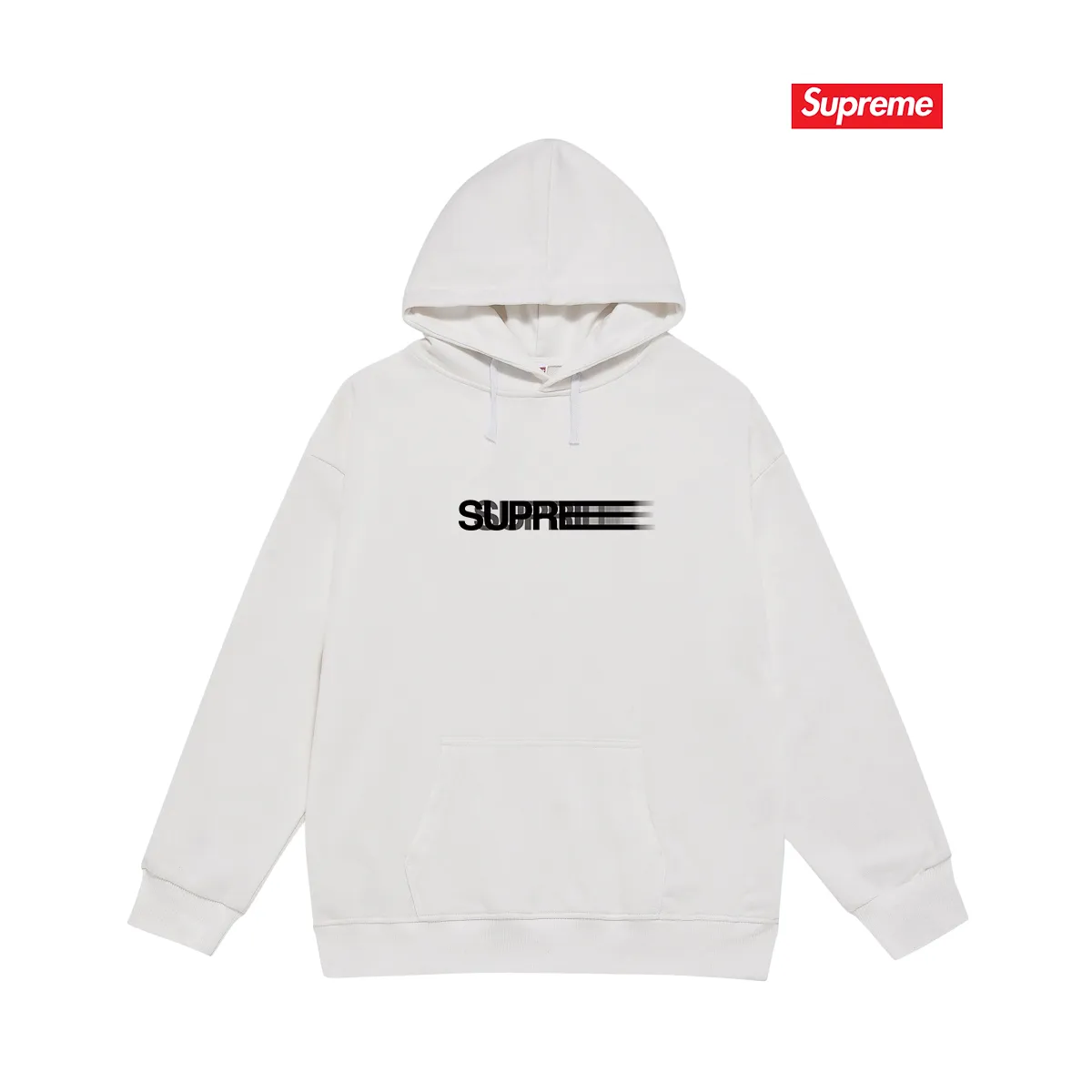 Style No. S2130 #terry P160💰 Velvet P170💰 supreme New summer letter print couple phantom print hooded sweatshirt Made of 400g large terry 430g silver fox velvet (drop shoulder large version) fabric, soft texture and no pilling Imported environmentally friendly printing glue The pattern is bright and three-dimensional Quality 💥Same style for men and women The upper body is trendy Color: black white gray Size: S M L XL XXL