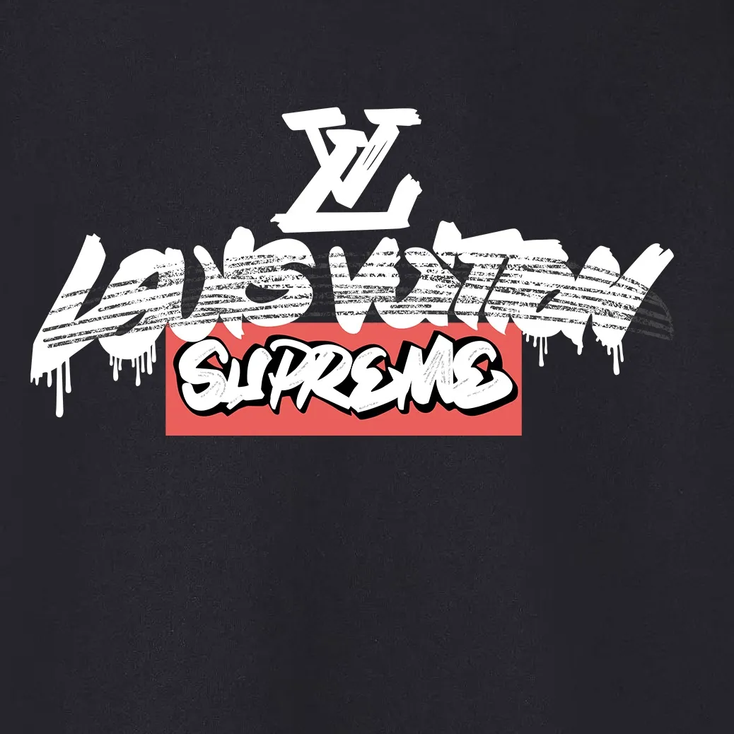 Style No. S2094 #terry P160💰 Velvet P170💰 1v 2023 new LV co-branded supreme printed hooded sweatshirt Made of 400g large terry 430g silver fox velvet (drop shoulder large version) fabric, soft texture and no pilling Imported environmentally friendly printing glue The pattern is bright and three-dimensional Quality 💥Same style for men and women The upper body is trendy Color: black white gray Size: S M L XL XXL