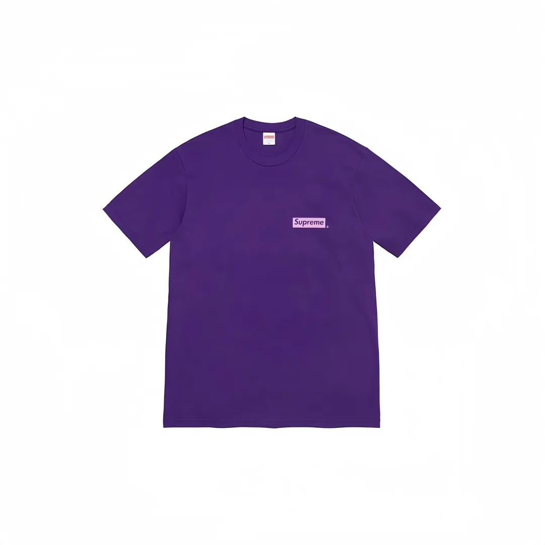 #S59 P110💰 Supreme SS21 Spiral Tee Short-sleeved T-shirt with spiral letters. Same style for men and women. Same style for men and women. Loose fit. Made of 260g combed cotton double yarn. From fabric to accessories, all three standards are complete and follow ZP. The slurry printing imported from Matsui Company will never crack. The whole piece adopts three-needle five-thread process. The neckline-shoulder seam-sleeve seam is double-lined, which looks more three-dimensional and textured. The same process as the original version, classic version. Feel free to compare zp. The whole piece adopts three-needle five-thread craftsmanship (neckline-shoulder seam-sleeve seam double thread, which looks more three-dimensional and textured). It has the same craftsmanship as the original original, classic version. Color: black, white, orange, purple, green. Size: S M L XL XXL