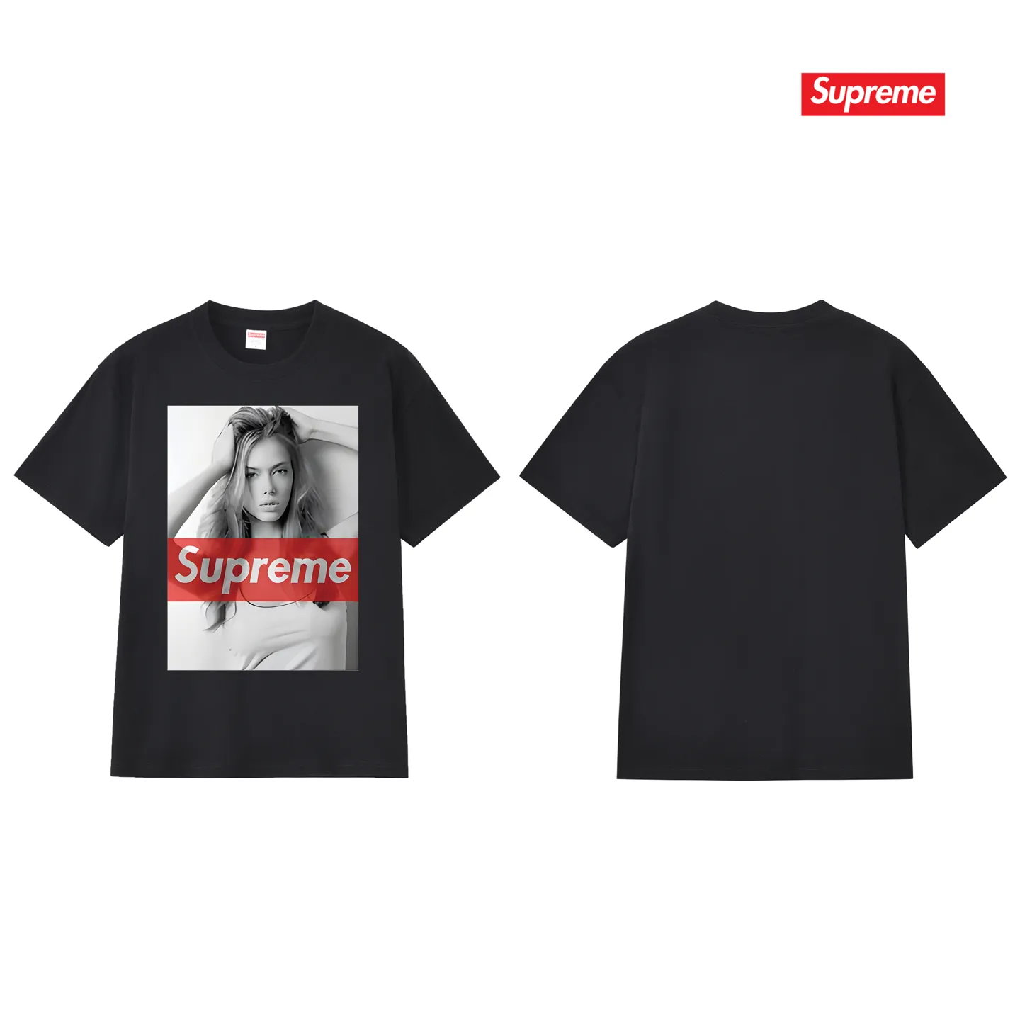 S205 P110💰 Summer new fashion brand pure cotton beauty picture short-sleeved men's and women's T-shirt round neck casual loose couple style loose fit using 260 grams of combed cotton double yarn from fabric to accessories, all three standards are complete and ZP imported Matsui Company's slurry printing will never crack The whole piece adopts three-needle five-thread technology (neckline-shoulder seam-sleeve seam double line, looks more three-dimensional and textured) and the original original craftsmanship, classic version Feel free to compare zp. The whole piece adopts three-needle five-thread craftsmanship (neckline-shoulder seam-sleeve seam double thread, which looks more three-dimensional and textured). It has the same craftsmanship as the original original, classic version. Color: black, white, light gray, pink, navy. Size: S M L XL XXL