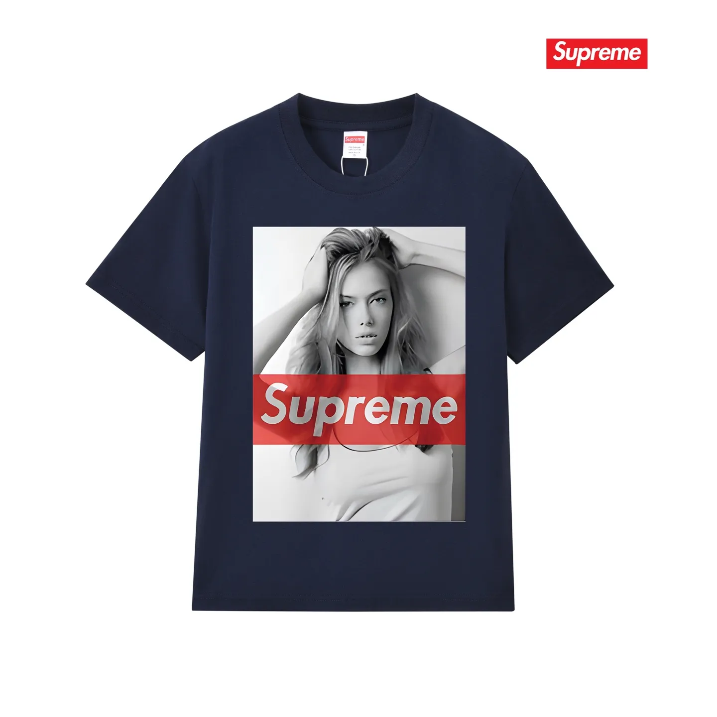 S205 P110💰 Summer new fashion brand pure cotton beauty picture short-sleeved men's and women's T-shirt round neck casual loose couple style loose fit using 260 grams of combed cotton double yarn from fabric to accessories, all three standards are complete and ZP imported Matsui Company's slurry printing will never crack The whole piece adopts three-needle five-thread technology (neckline-shoulder seam-sleeve seam double line, looks more three-dimensional and textured) and the original original craftsmanship, classic version Feel free to compare zp. The whole piece adopts three-needle five-thread craftsmanship (neckline-shoulder seam-sleeve seam double thread, which looks more three-dimensional and textured). It has the same craftsmanship as the original original, classic version. Color: black, white, light gray, pink, navy. Size: S M L XL XXL