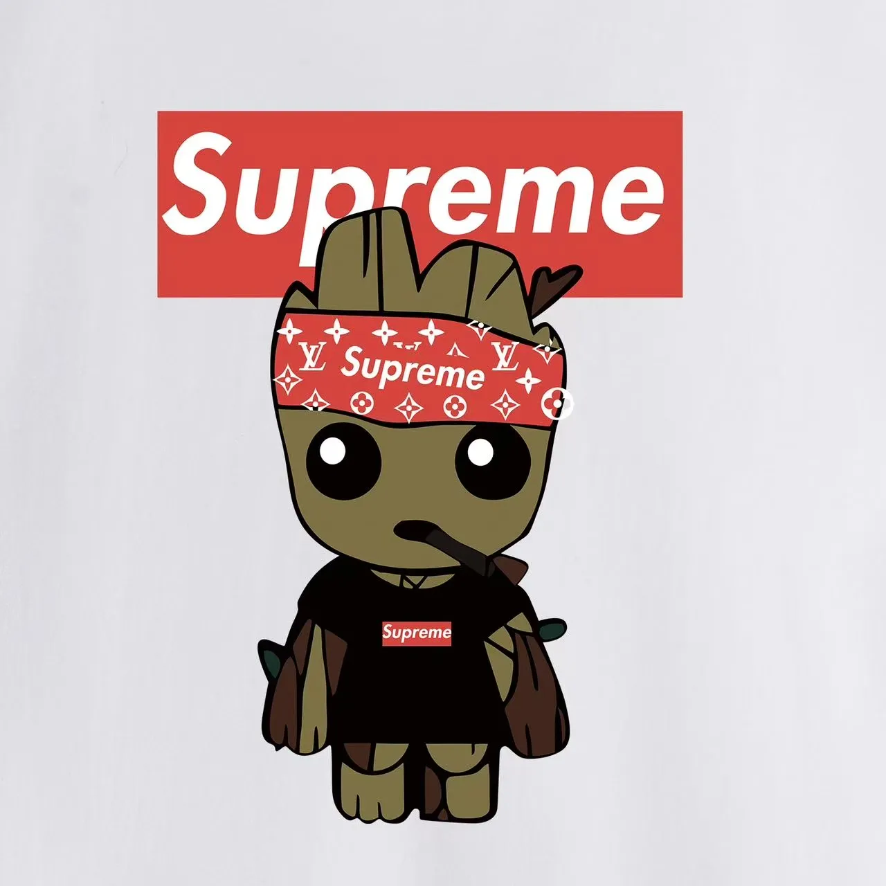 S164 P110💰 Sup Cartoon animation printed short-sleeved T-shirt, loose round neck pure cotton half-sleeved shirt, loose fit, made of 260g combed cotton double yarn, all three standards from fabric to accessories, ZP, imported Matsui company slurry printing will never crack, the whole piece adopts three-needle five-thread process. The neckline-shoulder seam-sleeve seam is double-lined, looks more three-dimensional and textured) The same process as the original version, classic version Feel free to compare zp. The whole piece adopts three-needle five-thread craftsmanship (neckline-shoulder seam-sleeve seam double thread, which looks more three-dimensional and textured). It has the same craftsmanship as the original original, classic version. Color: black, white, light gray, navy blue, pink. Size: S M L XL XXL