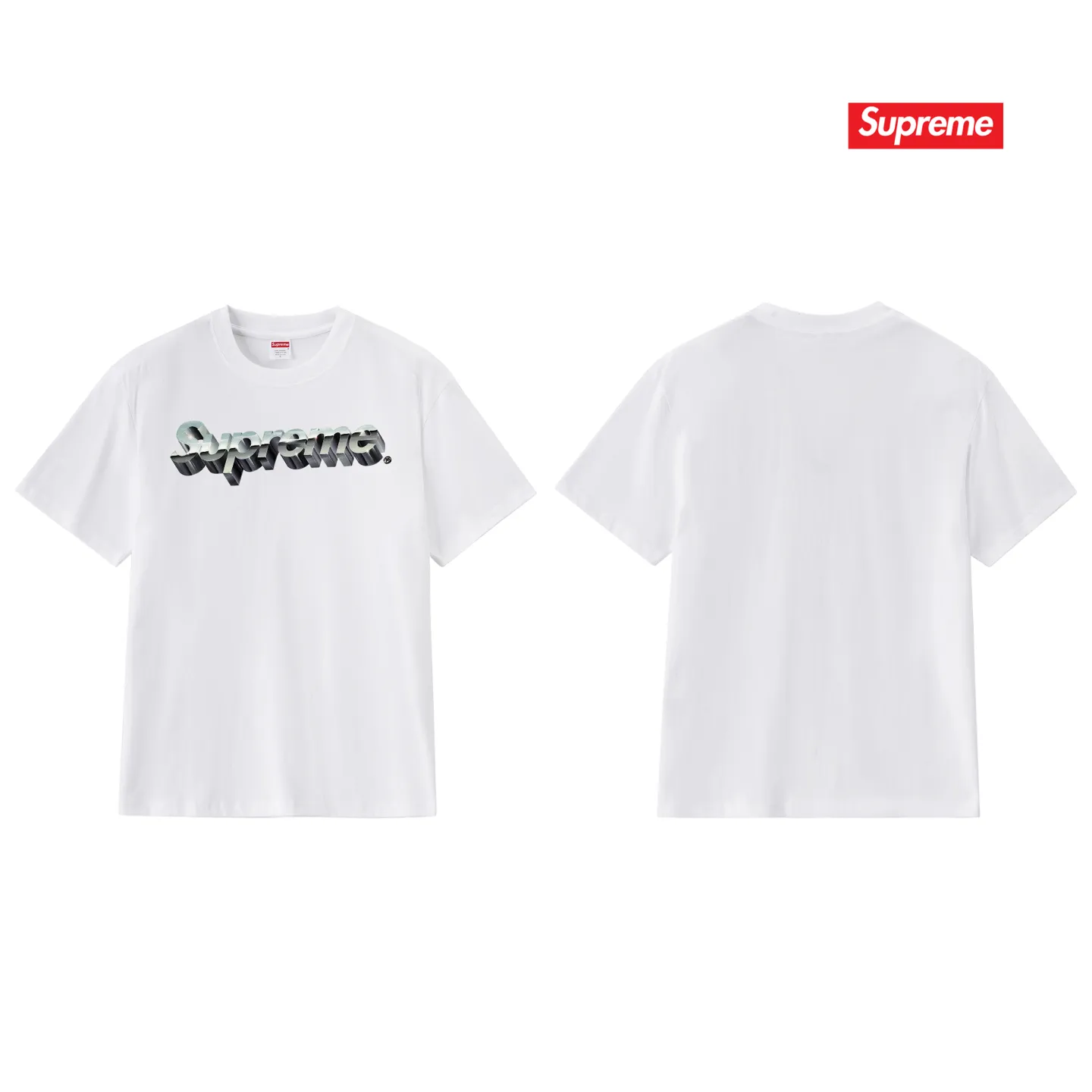 S192 P110💰 SUP cotton three-dimensional printed logo round neck short-sleeved T-shirt for men and women. Loose fit. Made of 260g combed cotton double yarn. From fabric to accessories, all three standards are complete and follow ZP. Imported Matsui company's slurry printing will never crack. The whole piece adopts three-needle five-thread technology. The neckline-shoulder seam-sleeve seam is double-lined, which looks more three-dimensional and textured. The same process as the original version, classic version Feel free to compare zp. The whole piece adopts three-needle five-thread craftsmanship (neckline-shoulder seam-sleeve seam double thread, which looks more three-dimensional and textured). It has the same craftsmanship as the original original, classic version. Color: black, white, light gray, pink, navy. Size: S M L XL XXL