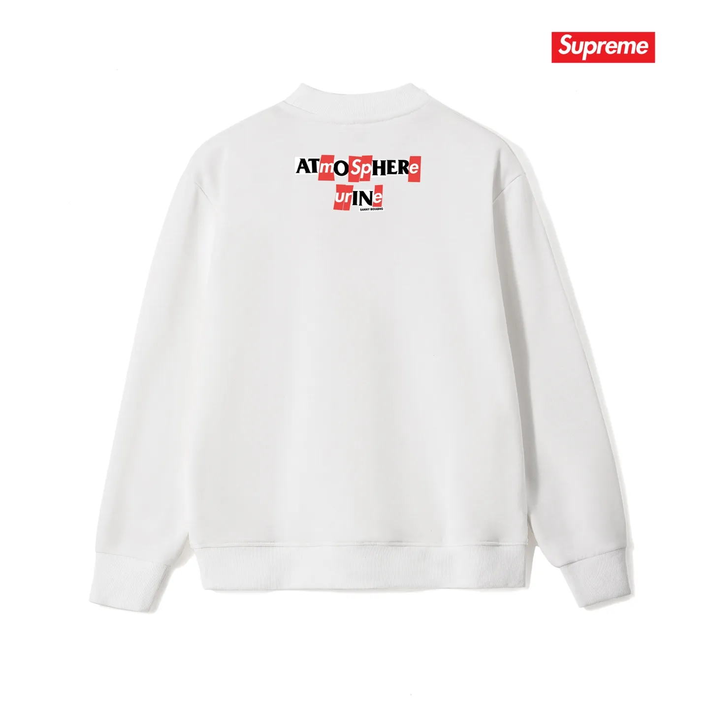 Style No. S1107 #terry p150💰 Velvet 160💰 Supreme Week 14 xANTIHERO Balcony Tee co-branded Michael Jackson balcony character print round neck sweatshirt Made of 400 grams of large terry (drop shoulder large version) fabric, soft texture and no pilling Imported environmentally friendly printing glue The pattern is bright and three-dimensional Quality💥Same style for men and women The upper body is trendy Color: black white gray Size: S M L XL XXL
