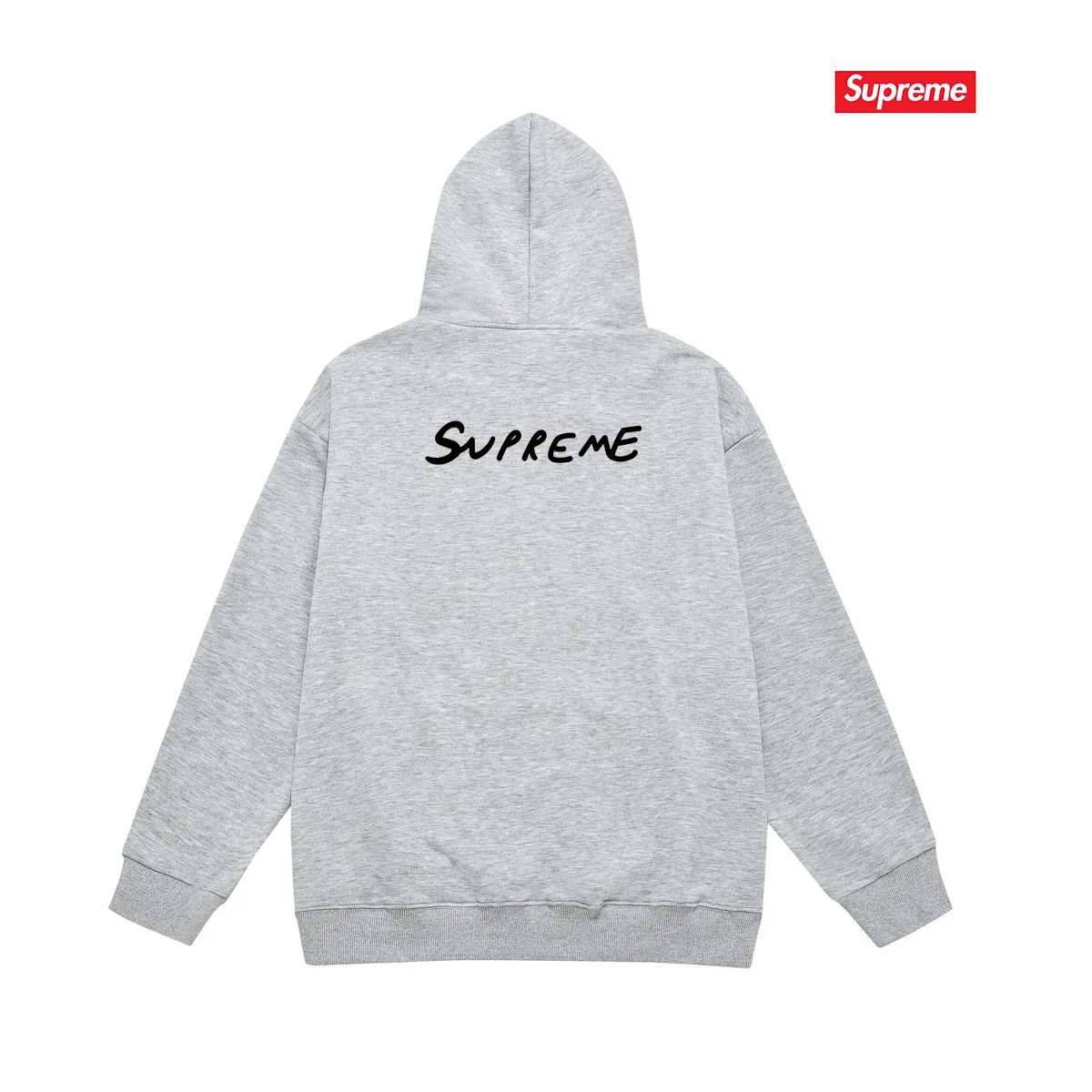 Style No. S2040 #terry P160💰 Velvet P170💰 Supreme SS19 Reaper Tee Reaper print hooded sweatshirt Made of 400g large terry 430g silver fox velvet (drop shoulder large version) fabric, soft texture and no pilling Imported environmentally friendly printing glue The pattern is bright and three-dimensional Quality 💥Same style for men and women The upper body is trendy Color: black white gray Size: S M L XL XXL
