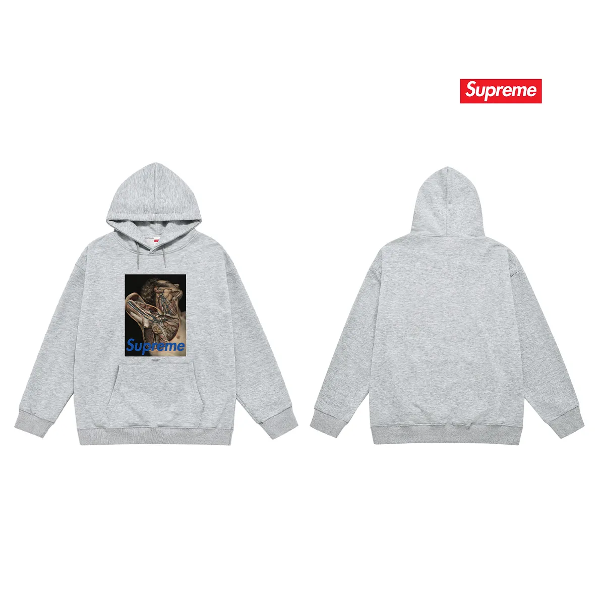 Style No. S2178 #terry P160💰 Velvet P170💰 Supreme Undercover Public Enemy joint anatomy People's Enemy bullseye hooded sweatshirt Made of 400g large terry 430g silver fox velvet (drop shoulder large version) fabric, soft texture and no pilling Imported environmentally friendly printing glue The pattern is bright and three-dimensional Quality 💥Same style for men and women The upper body is trendy Color: black white gray Size: S M L XL XXL