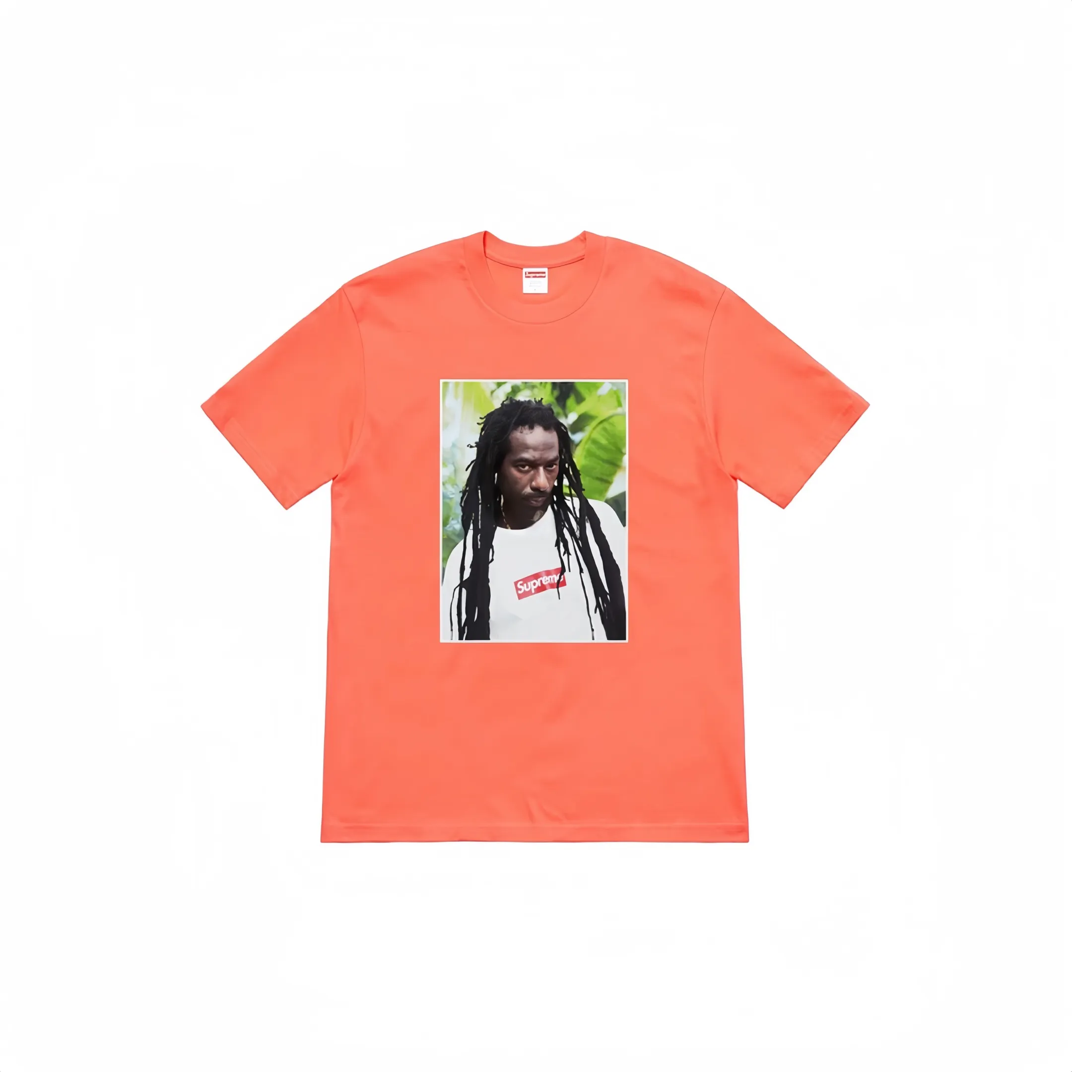 #S35 P110💰 Supreme SS19 Buju Banton Tee Reggae character printed short-sleeved T-shirt. The same style for men and women is made of 260g combed cotton double yarn. From fabrics to accessories, all three standards are complete and ZP is imported. The slurry printing from Matsui Company will never crack. The whole piece is made of three-needle five-thread technology. The neckline-shoulder seam-sleeve seam is double-lined, which looks more three-dimensional and textured.) The same process as the original version, classic version Feel free to compare zp. The whole piece adopts three-needle five-thread craftsmanship (neckline-shoulder seam-sleeve seam double thread, which looks more three-dimensional and textured). It has the same craftsmanship as the original original, classic version. Color: black, gray, white, red, orange, navy blue, light blue. Size: S M L XL XXL