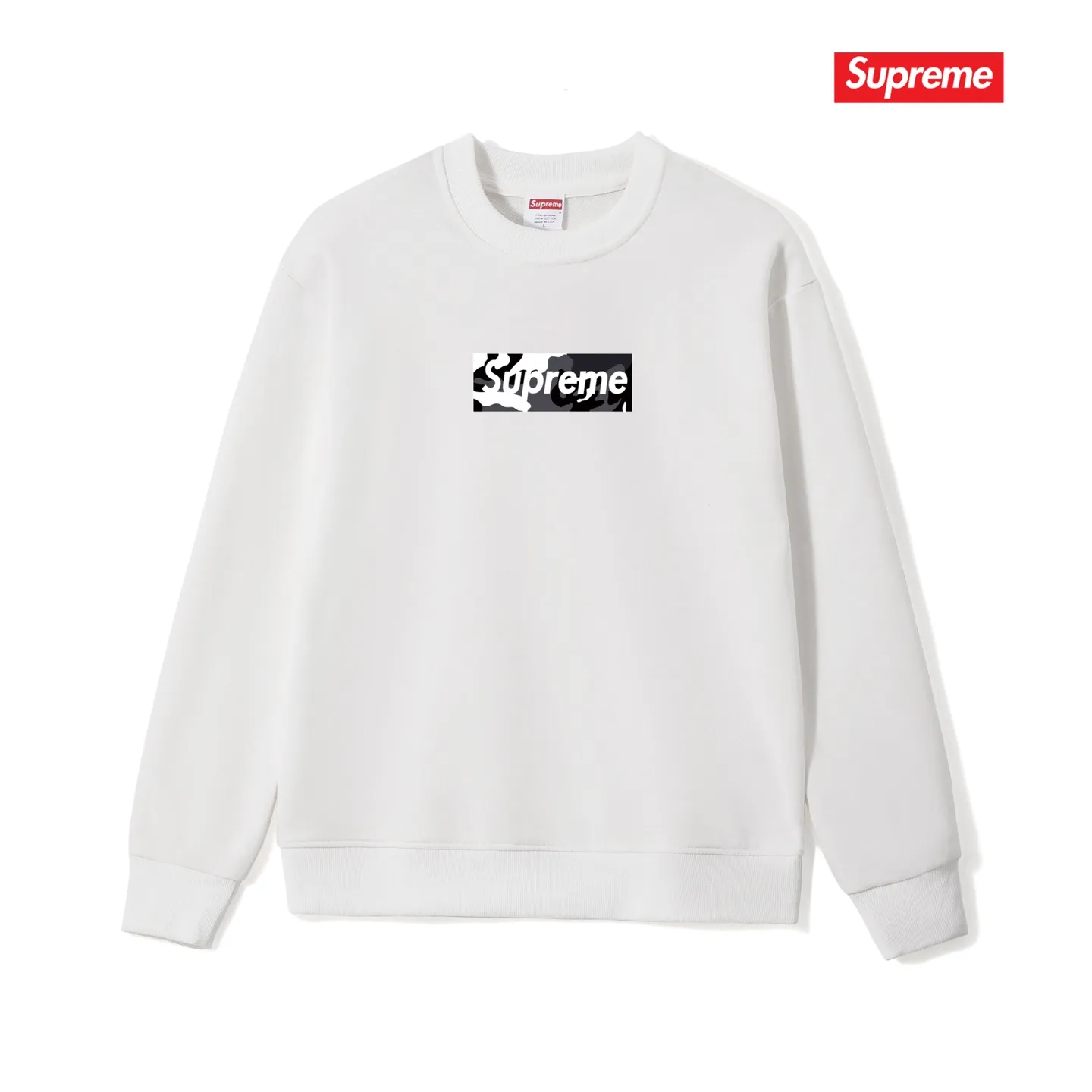 Style No. S1217 #terry p150💰 Velvet 160💰 Sup 80SS Miami Box Logo Tee Miami opening limited men's and women's round neck sweatshirt Made of 400 grams of large terry (drop shoulder large version) fabric, soft texture and no pilling Imported environmentally friendly printing glue The pattern is bright and three-dimensional Quality 💥Same style for men and women The upper body is trendy Color: black white gray Size: S M L XL XXL