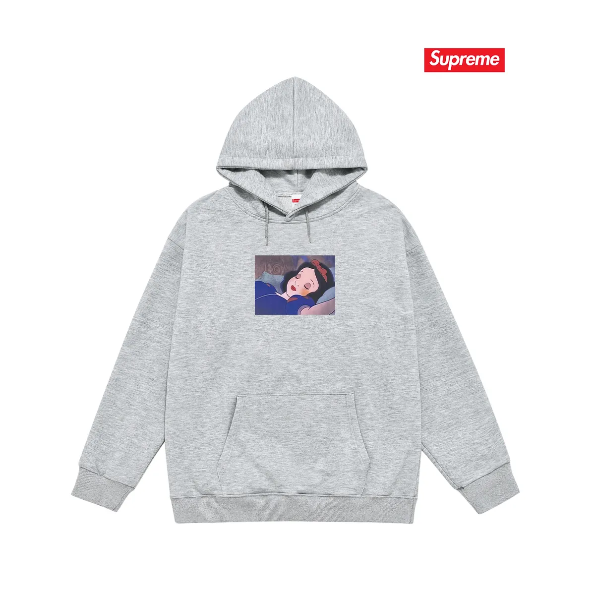 Style No. S2169 #terry P160💰 Velvet P170💰 Sup portrait letter print hooded sweatshirt Made of 400g large terry 430g silver fox velvet (drop shoulder large version) fabric, soft texture and no pilling Imported environmentally friendly printing glue The pattern is bright and three-dimensional Quality 💥Same style for men and women The upper body is trendy Color: black white gray Size: S M L XL XXL
