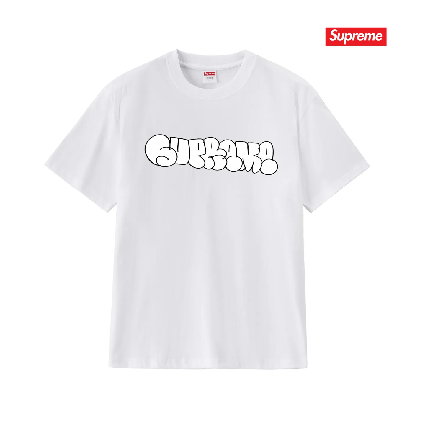 S151 P110💰 25SS HOMERUN co-branded loose pure cotton T-shirt top, short-sleeved, same style for men and women, trendy summer wear, loose fit, made of 260g combed cotton double yarn, all three standards are complete from fabric to accessories, ZP imported Matsui company's slurry printing will never crack, the whole piece adopts three-needle five-thread process. The neckline-shoulder seam-sleeve seam is double-lined, which looks more three-dimensional and textured) The same process as the original version, classic version Feel free to compare zp. The whole piece adopts three-needle five-thread craftsmanship (neckline-shoulder seam-sleeve seam double thread, which looks more three-dimensional and textured). It has the same craftsmanship as the original original, classic version. Color: black, white, light gray, navy blue, pink. Size: S M L XL XXL