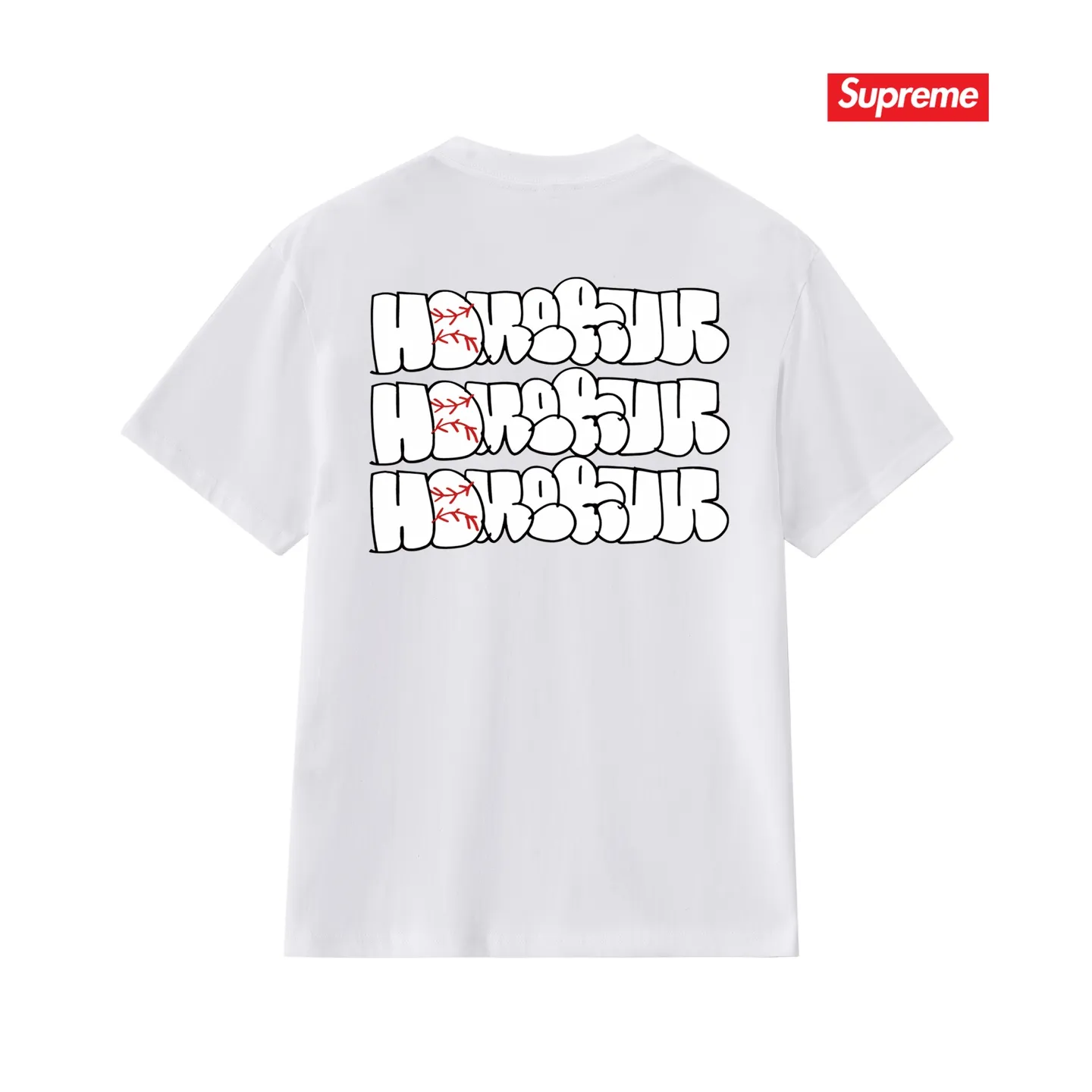 S151 P110💰 25SS HOMERUN co-branded loose pure cotton T-shirt top, short-sleeved, same style for men and women, trendy summer wear, loose fit, made of 260g combed cotton double yarn, all three standards are complete from fabric to accessories, ZP imported Matsui company's slurry printing will never crack, the whole piece adopts three-needle five-thread process. The neckline-shoulder seam-sleeve seam is double-lined, which looks more three-dimensional and textured) The same process as the original version, classic version Feel free to compare zp. The whole piece adopts three-needle five-thread craftsmanship (neckline-shoulder seam-sleeve seam double thread, which looks more three-dimensional and textured). It has the same craftsmanship as the original original, classic version. Color: black, white, light gray, navy blue, pink. Size: S M L XL XXL