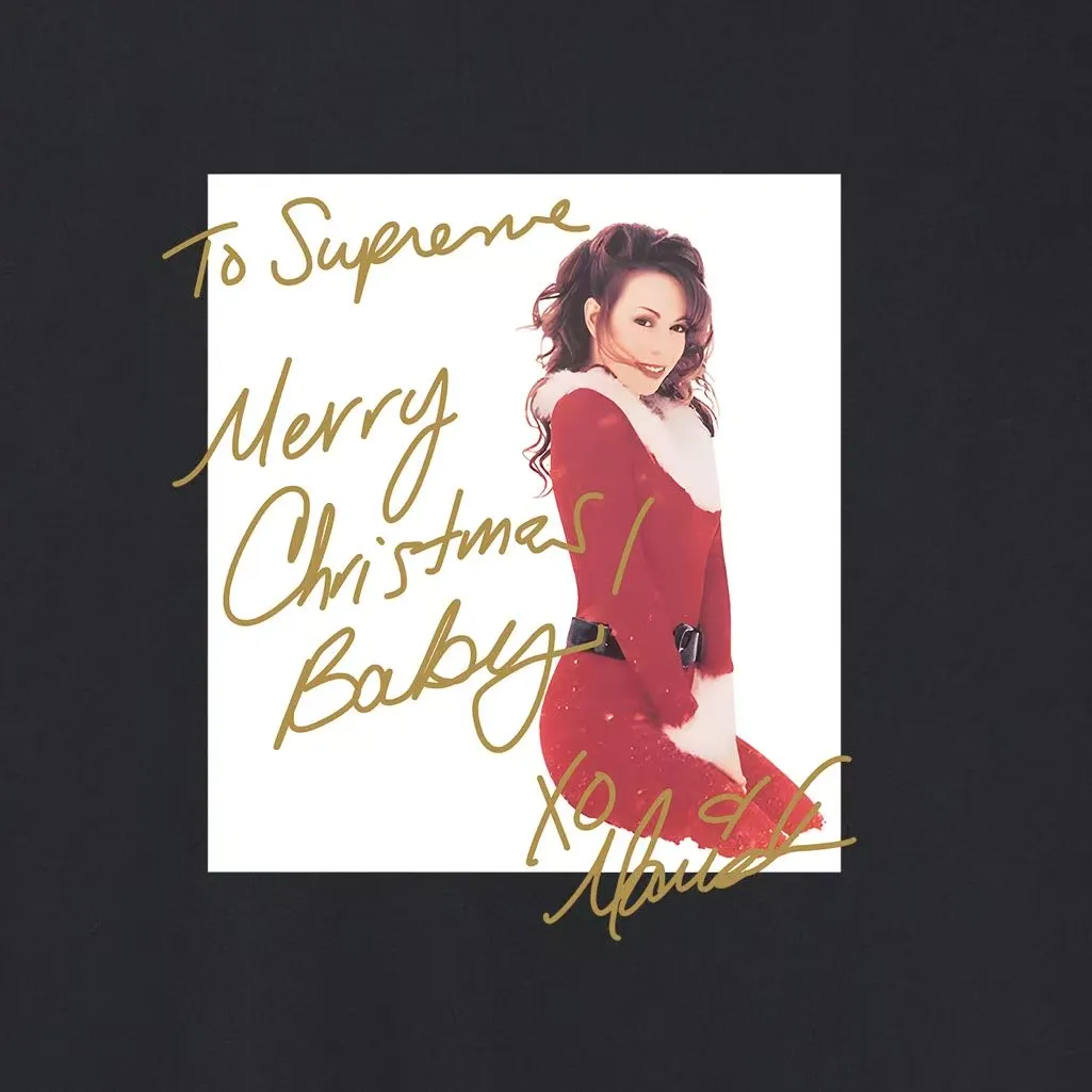 S258 P110💰 Supreme Week 17 Mariah Carey Tee Mariah Carey character print pattern Round neck American trendy T-shirt Same style for men and women Loose fit Made of 260g combed cotton double yarn From fabrics to accessories, all three standards are complete and follow ZP Imported Matsui company slurry printing will never crack The whole piece is made with a three-needle five-thread process. The neckline-shoulder seam-sleeve seam is double-lined, and it looks more three-dimensional and textured. The process is the same as the authentic original version. The classic version. Feel free to compare zp. The whole piece is made of a three-needle five-thread process. The neckline-shoulder seam-sleeve seam is double-threaded, which looks more three-dimensional and textured. The process is the same as the authentic original version. The classic version. Color: Black White Light Gray Pink Navy Size: S M L XL XXL
