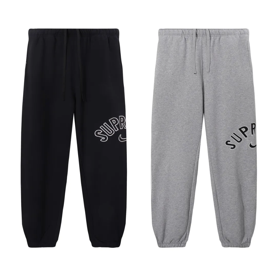 P180 sup jointly branded Nike embroidered fleece sweatshirt black gray SMLXL (round neck) sweatshirt size chart Size S M L XL waist 70 74 78 82 (elastic) pants length 100 102 104 106 hip 108 112 116 120