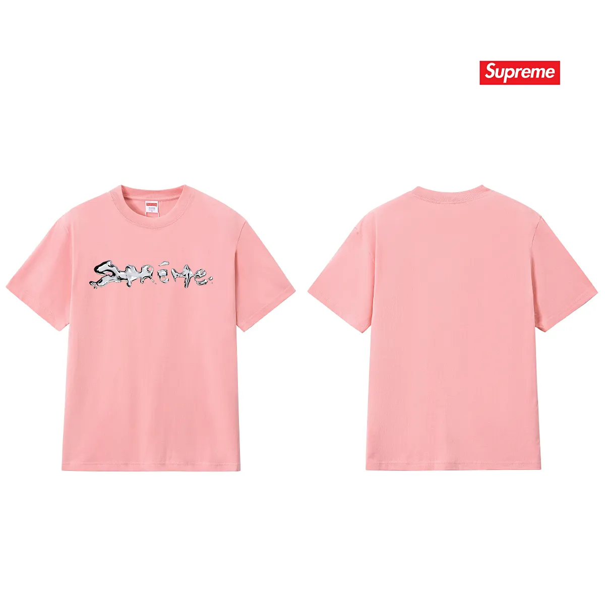 S186 P110💰 23ssup trendy brand box printed short-sleeved cashew flower bloody duo pattern T-shirt base layer for men and women. Loose fit. Made of 260g combed cotton double yarn. All three standards are complete from fabrics to accessories. ZP. Imported Matsui company's slurry printing will never crack. The whole piece adopts three-needle five-thread technology. The collar-shoulder seam-sleeve seam is double-lined, which looks more three-dimensional and textured. The same process as the original version, classic version Feel free to compare zp. The whole piece adopts three-needle five-thread craftsmanship (neckline-shoulder seam-sleeve seam double thread, which looks more three-dimensional and textured). It has the same craftsmanship as the original original, classic version. Color: black, white, light gray, pink, navy. Size: S M L XL XXL