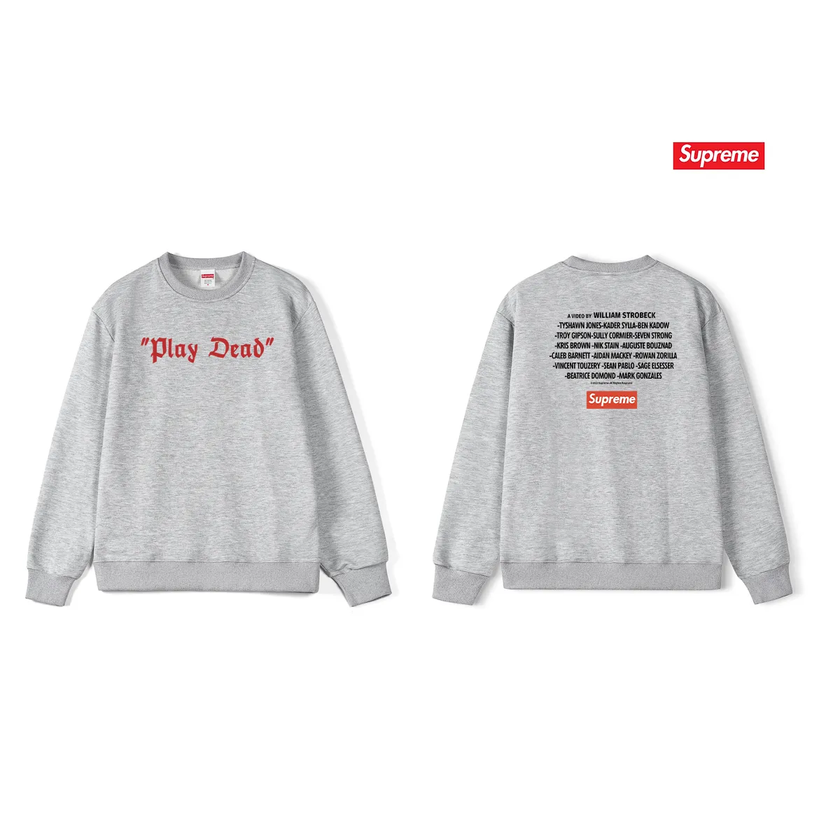 Style No. S1170 #terry p150💰 Velvet 160💰 Sup Trendy brand Chicago limited crew neck sweatshirt Made of 400 grams of large terry (drop shoulder large version) fabric, soft texture and no pilling Imported environmentally friendly printing glue The pattern is bright and three-dimensional Quality💥Same style for men and women The upper body is fashionable Color: black white gray Size: S M L XL XXL