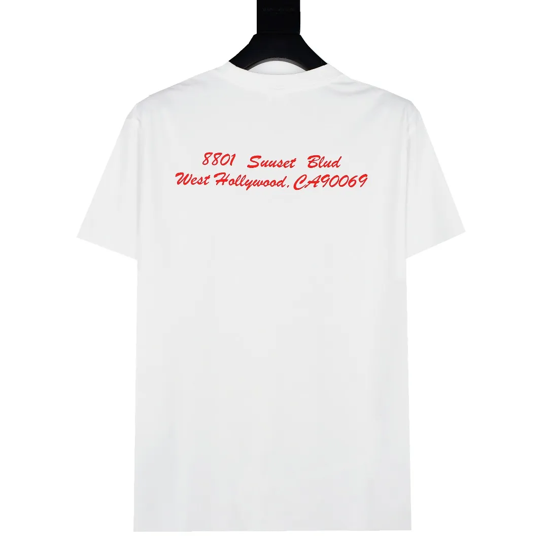 S206💰p130 Top version Supreme 23ss LA Los Angeles opening limited Bogo Box Logo short-sleeved T-shirt. For those of us who focus on top-level Sup products, this short-sleeved one is naturally available. It adopts cylindrical seamless technology (original technology, there are no stitched bones on the side of the clothes, the focus of identification) The fabrics are all custom-woven and dyed, 280g weight, 100% cotton, cylindrical fabric. Cylindrical fabric is knitted fabric woven with a cylinder loom. The needles are distributed in a cylindrical shape on the fuselage. The gray fabric is a large cylinder that needs to be opened and shaped before it can be used further. There are no slits on the side of the clothes, so there is no washing label on the side of ordinary short-sleeves. There is only one collar label behind the neck. The printing is printed with thermosetting ink, also known as plastic. Ink, or self-adhesive ink, contains ingredients: mainly composed of polyvinyl chloride (PVC) and phthalates. PVC and phthalates, fixatives, stabilizers, and thickeners are mixed to form a thermal ink. Solid ink is not the digital direct printing advertised on the market. The printing texture of thermoset ink is something that digital direct printing cannot achieve. The collar label has a watermark anti-counterfeiting effect, a real anti-counterfeiting layer, a probability of passing the version, and a high probability of passing the original packaging picture. Size：S-XL