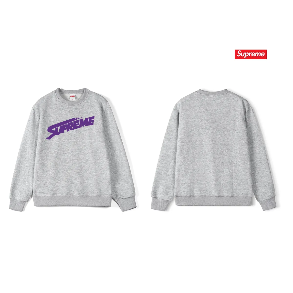 Style No. S1092 #terry p150💰 Velvet 160💰 Supreme FW23 WEEK7 MONT BLANC TEE letter printed round neck sweatshirt Made of 400g large terry (drop shoulder large version) fabric, soft texture and no pilling Imported environmentally friendly printing glue The pattern is bright and three-dimensional Quality 💥Same style for men and women The upper body is trendy Color: black white gray Size: S M L XL XXL