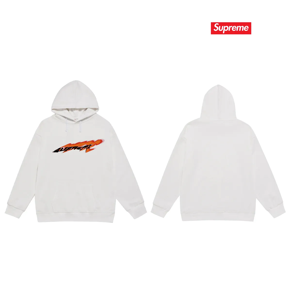 Style No. S2017 #terry P160💰 Velvet P170💰 Supreme Week 1 Wind Tee Wind Shadow Logo sports hooded sweatshirt Made of 400g large terry 430g silver fox velvet (off-shoulder large version) fabric, soft texture and no pilling Imported environmentally friendly printing glue The pattern is bright and three-dimensional Quality 💥Same style for men and women The upper body is trendy Color: black white gray Size: S M L XL XXL