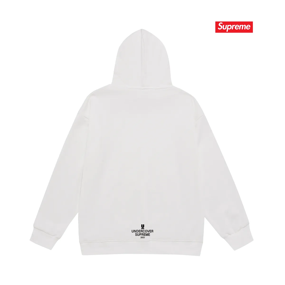 Style No. S2103 #terry P160💰 Velvet P170💰 Supreme SS23 Undercover Face co-branded human face hooded sweatshirt Made of 400g large terry 430g silver fox velvet (drop shoulder large version) fabric, soft texture and no pilling Imported environmentally friendly printing glue The pattern is bright and three-dimensional Quality 💥Same style for men and women The upper body is trendy Color: black white gray Size: S M L XL XXL