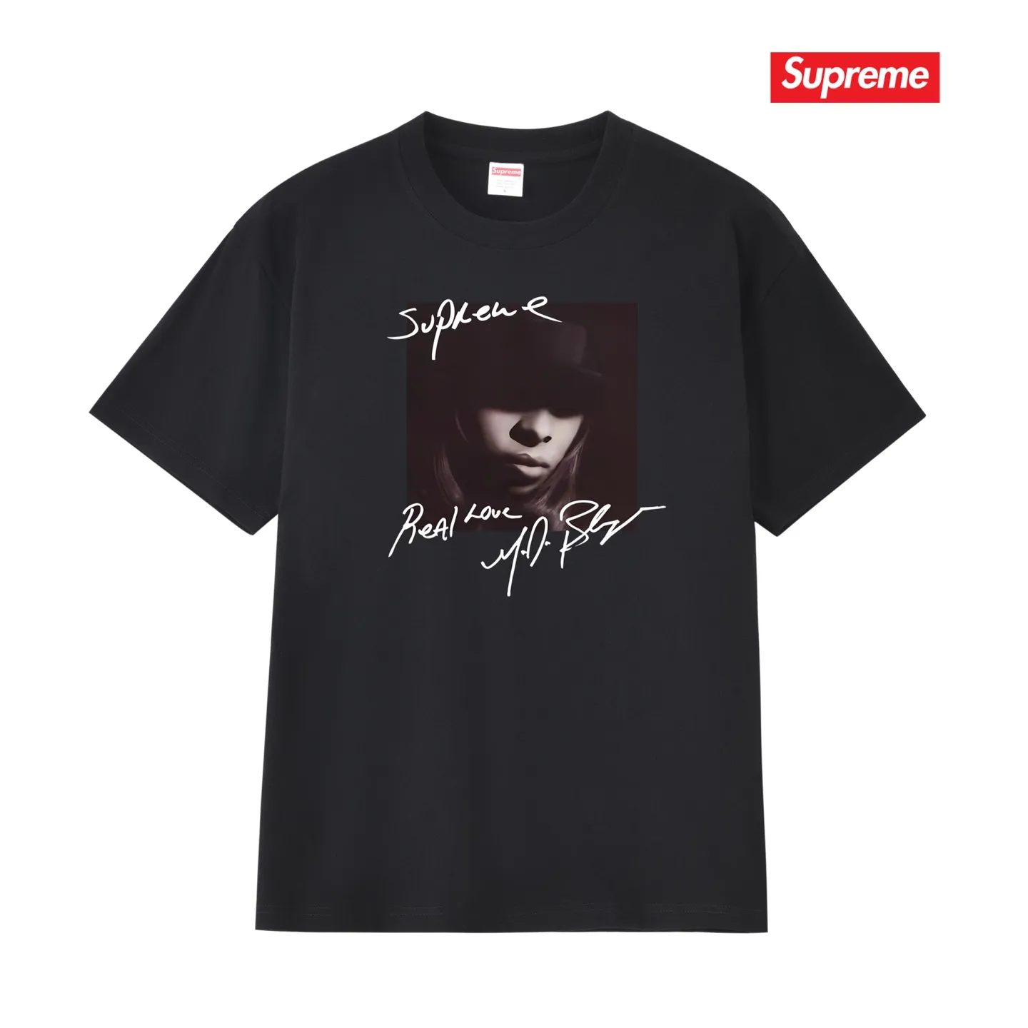 S201 P110💰 Sup high version Week 1 Balloons Tee Balloon style Logo round neck short-sleeved T-shirt Loose fit Made of 260g combed cotton double yarn All three standards are complete from fabrics to accessories ZP Imported Matsui company's slurry printing will never crack The whole piece adopts three-needle five-thread process The neckline-shoulder seam-sleeve seam is double-lined, which looks more three-dimensional and textured) The same process as the original version, classic version Feel free to compare zp. The whole piece adopts three-needle five-thread craftsmanship (neckline-shoulder seam-sleeve seam double thread, which looks more three-dimensional and textured). It has the same craftsmanship as the original original, classic version. Color: black, white, light gray, pink, navy. Size: S M L XL XXL