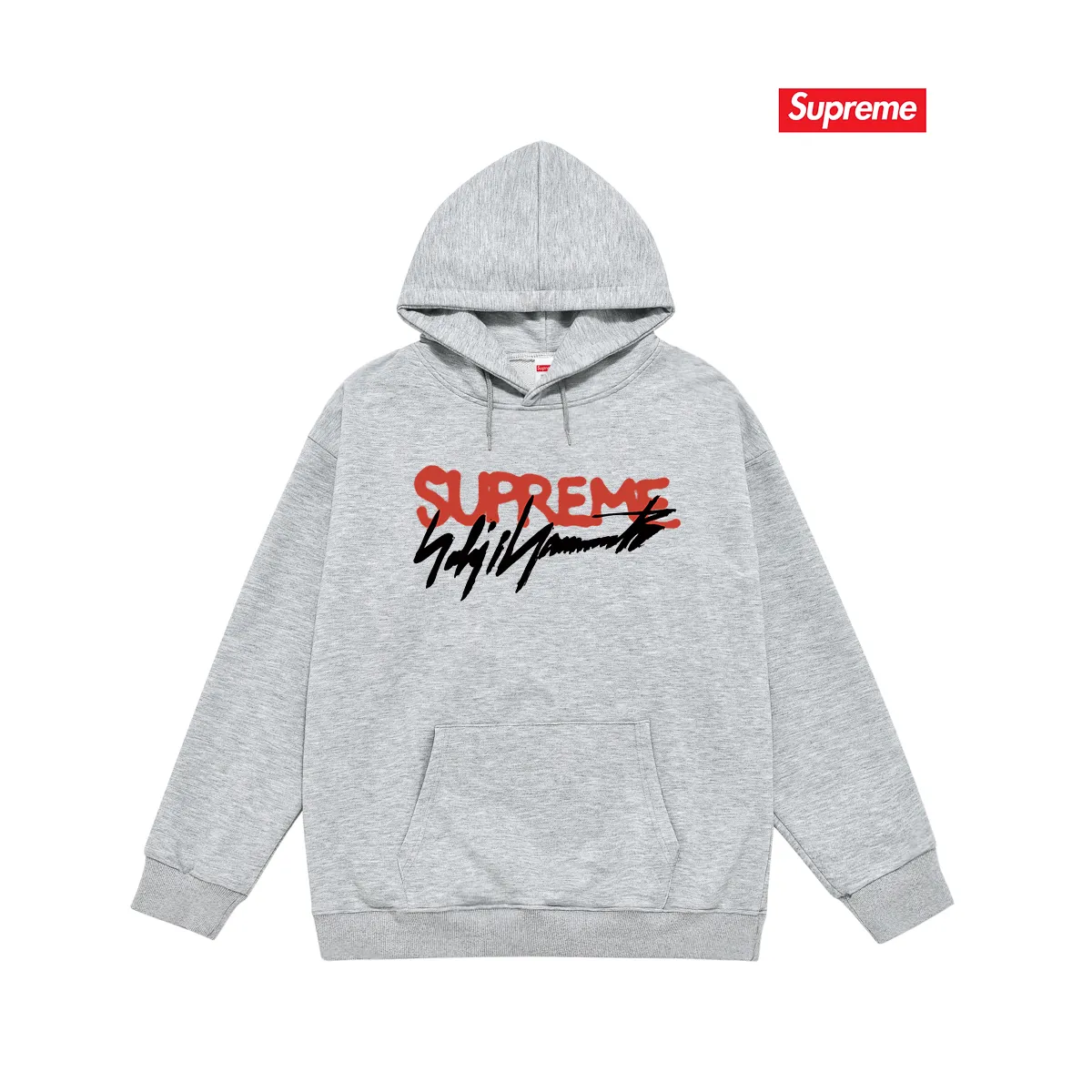 Style No. S2061 #terry P160💰 Velvet P170💰 SupremeWeek 4 Supreme x Yohji Yamamoto Yohji Yamamoto joint model Designer signature Logo graffiti font hooded sweatshirt Made of 400g large terry 430g silver fox velvet (off-shoulder large version) fabric Soft texture without pilling Imported environmentally friendly printing glue Bright three-dimensional pattern Quality 💥Same style for men and women The upper body is fashionable Color: black white gray Size: S M L XL XXL