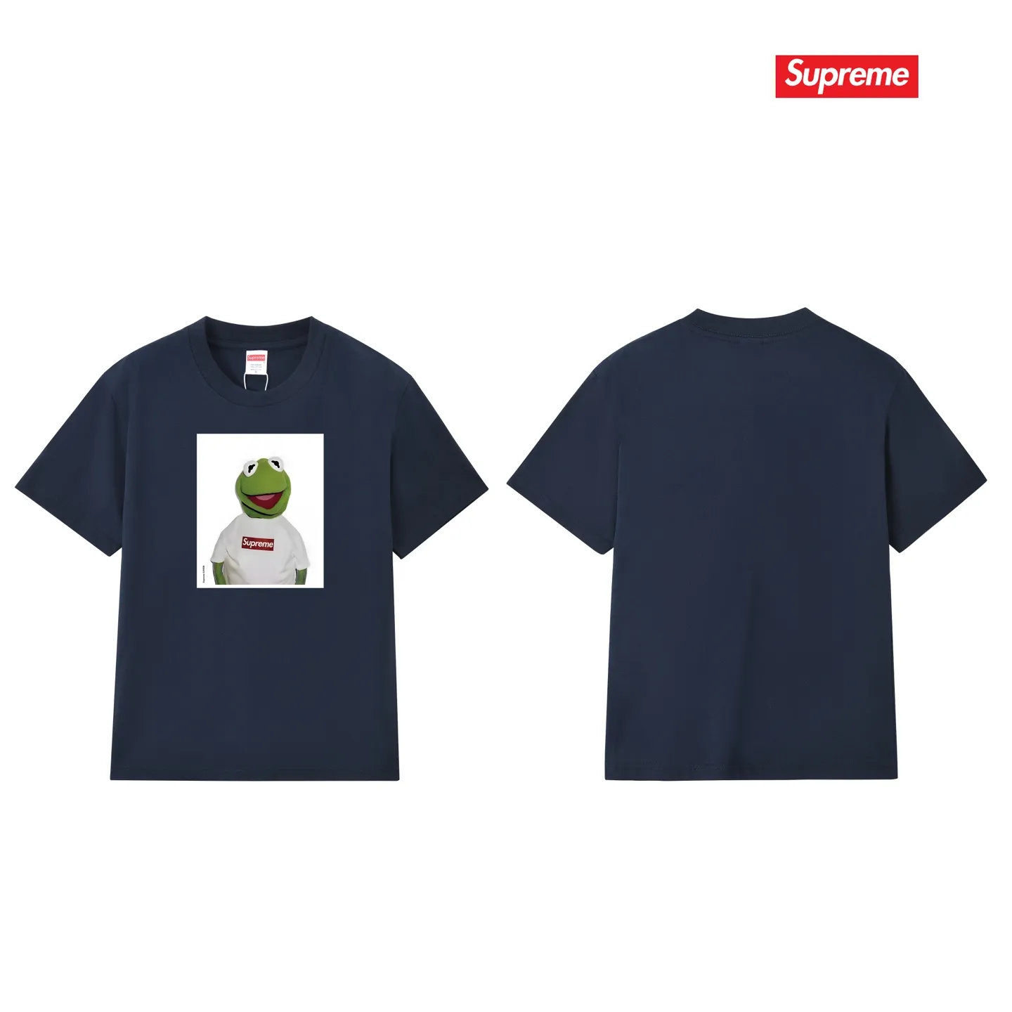 S174 P110💰 Sup 74ss Summer new Komi Frog short-sleeved round neck T-shirt summer half-sleeved loose and versatile tee for men and women couples Loose version Made of 260 grams of combed cotton double yarn From fabrics to accessories, all three standards are complete and follow ZP Imported Matsui company slurry printing will never crack The whole piece is made with a three-needle five-thread process. The collar-shoulder seam-sleeve seam is double-lined, which looks more three-dimensional and textured. The process is the same as the authentic original version, and the classic version is free to compare zp. The whole piece is made with a three-needle five-thread process. The neckline-shoulder seam-sleeve seam is double-threaded, which looks more three-dimensional and textured. The process is the same as the authentic original version. The classic version. Color: Black White Navy Blue Light Gray Pink Size: S M L XL XXL