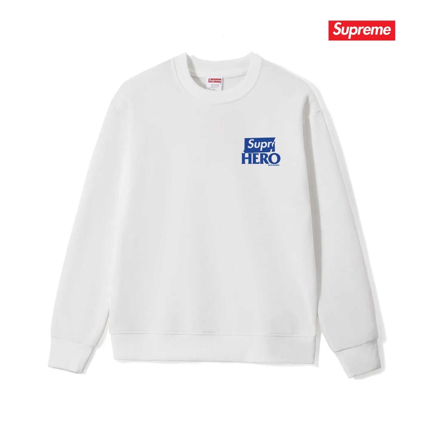 Style No. S1018 #terryp150💰 Plush 160💰 Supreme ANTIHERO joint series SS22 Week 17 Antihero Dog Tee Dog letter logo printed round neck sweatshirt Made of 400g large terry (drop shoulder large version) fabric, soft texture and no pilling Imported environmentally friendly printing glue The pattern is bright and three-dimensional Quality 💥Same style for men and women The upper body is trendy Color: black white gray Size: S M L XL XXL