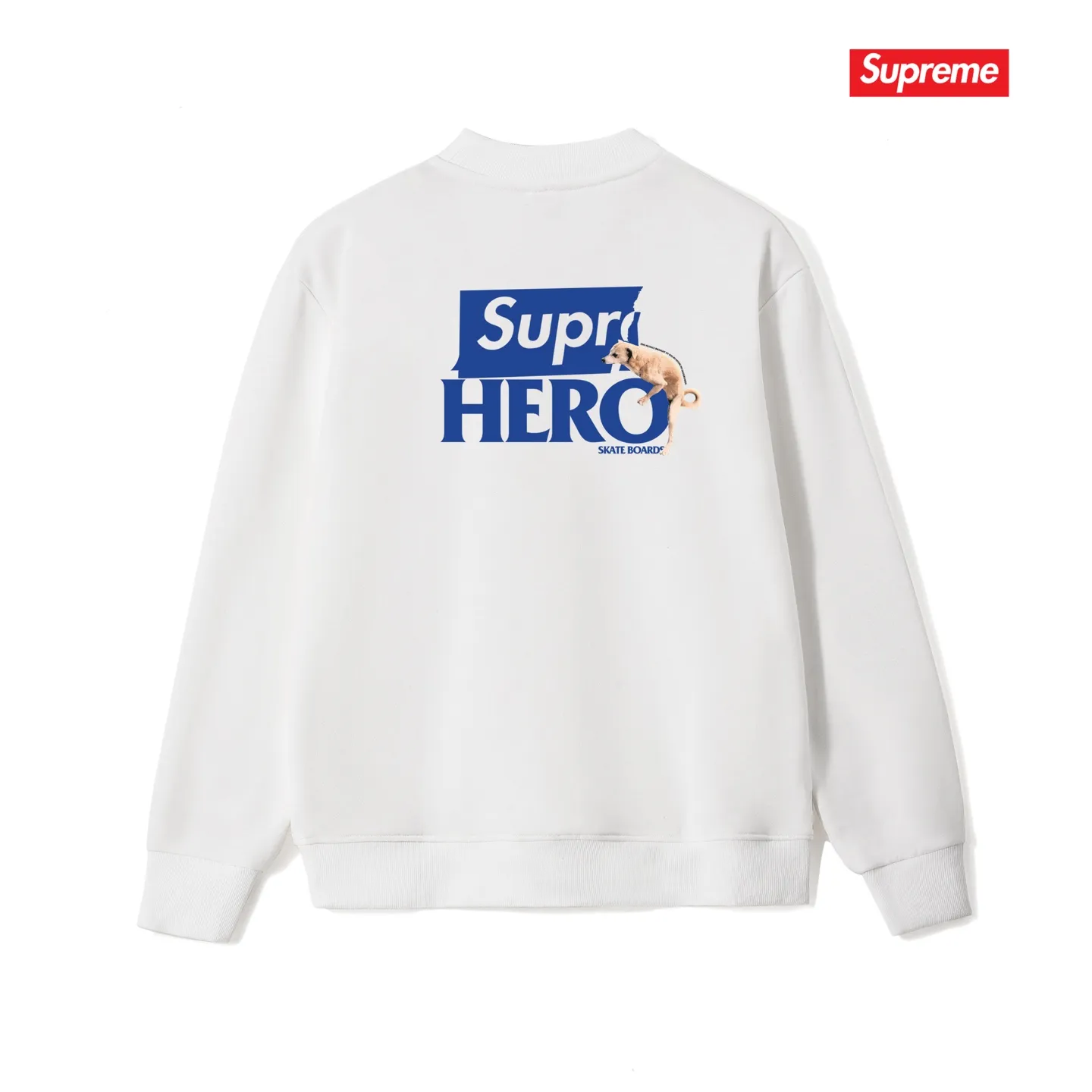 Style No. S1018 #terryp150💰 Plush 160💰 Supreme ANTIHERO joint series SS22 Week 17 Antihero Dog Tee Dog letter logo printed round neck sweatshirt Made of 400g large terry (drop shoulder large version) fabric, soft texture and no pilling Imported environmentally friendly printing glue The pattern is bright and three-dimensional Quality 💥Same style for men and women The upper body is trendy Color: black white gray Size: S M L XL XXL
