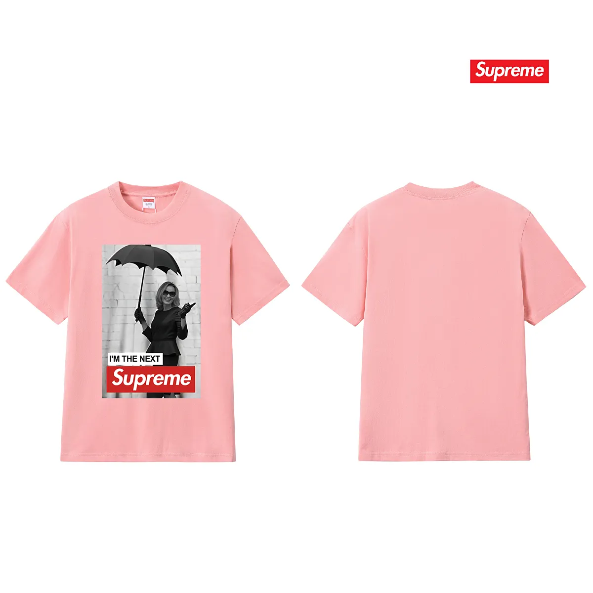 S184 P110💰 Sup FW24 casual, logo pattern on the chest, comfortable round neck short-sleeved T, loose fit, made of 260g combed cotton double yarn, all three standards from fabrics to accessories, ZP, imported Matsui company slurry printing will never crack, the whole piece is made with three needles and five threads. Feel free to compare zp. The whole piece adopts three-needle five-thread craftsmanship (neckline-shoulder seam-sleeve seam double thread, which looks more three-dimensional and textured). It has the same craftsmanship as the original original, classic version. Color: black, white, light gray, pink, navy. Size: S M L XL XXL