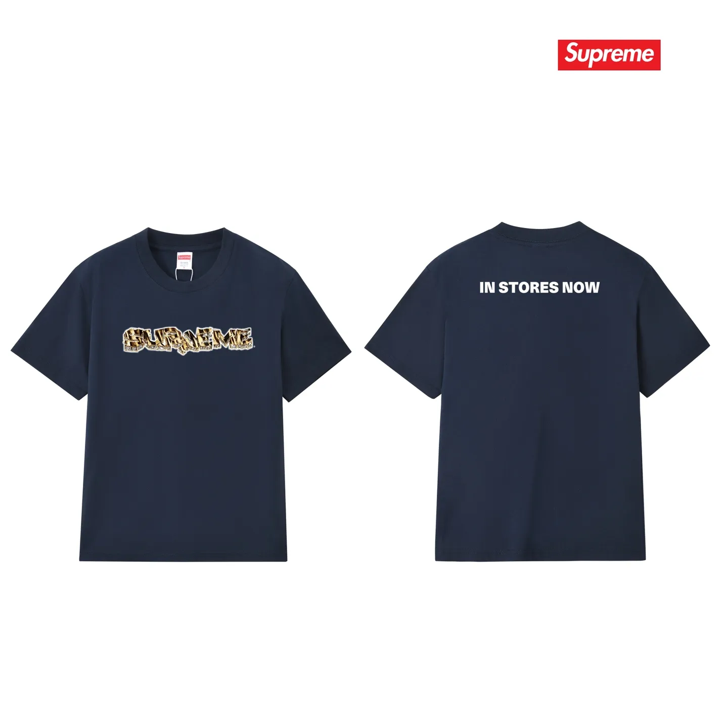 S239 P110💰 Supreme Week 18 Diamond Tee Diamond Logo printed round neck short-sleeved American trendy T-shirt. Same style for men and women. Loose fit. Made of 260g combed cotton double yarn. All three standards are complete from fabric to accessories. ZP. Imported Matsui company's slurry printing will never crack. The whole piece adopts three-needle five-thread technology. The neckline-shoulder seam-sleeve seam is double-lined, which looks more three-dimensional and textured.) The same process as the original version, classic version Feel free to compare zp. The whole piece adopts three-needle five-thread craftsmanship (neckline-shoulder seam-sleeve seam double thread, which looks more three-dimensional and textured). It has the same craftsmanship as the original original, classic version. Color: black, white, light gray, pink, navy. Size: S M L XL XXL