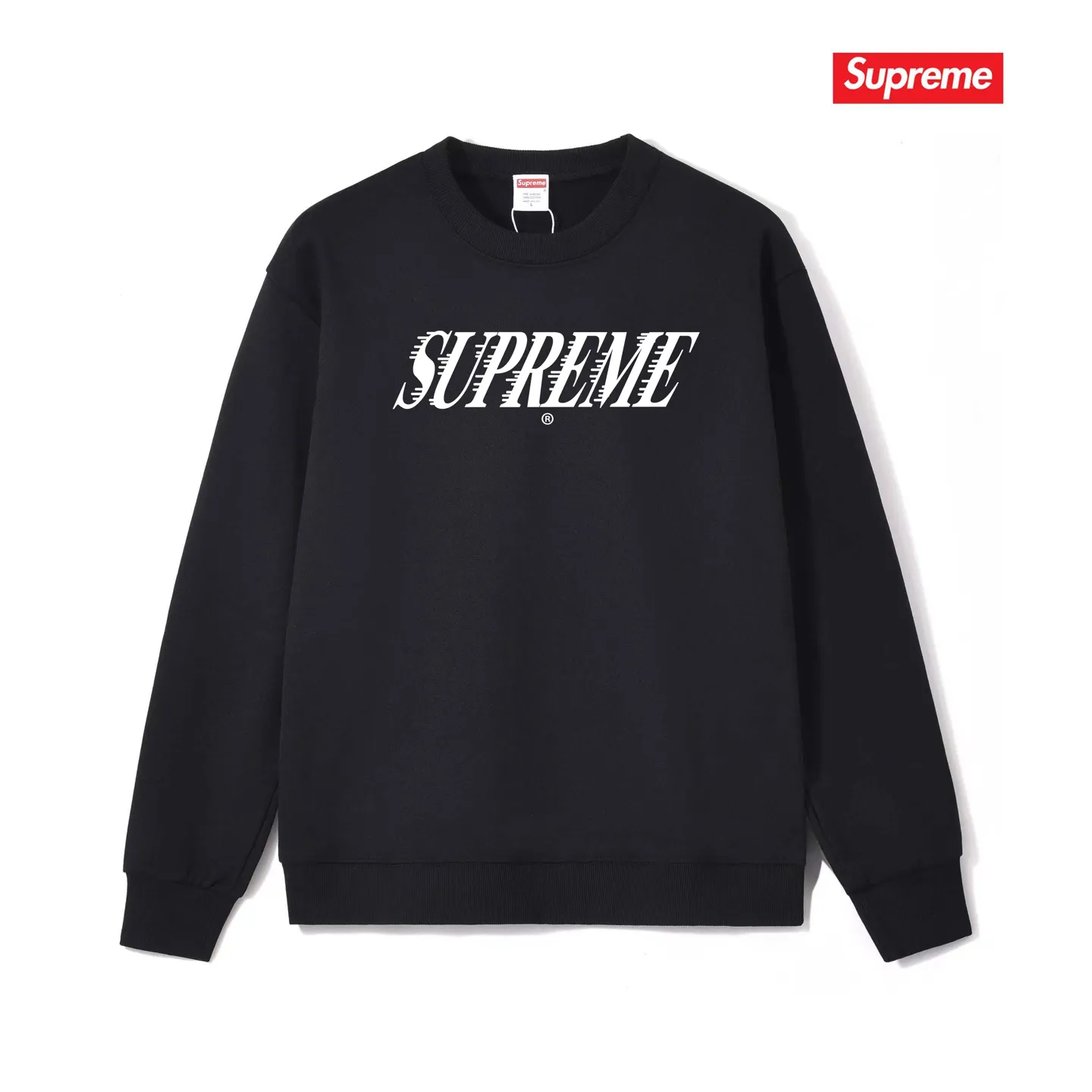 Style No. S1073 #terry p150💰 Velvet 160💰 Supreme FW22 Week 1 Slap Shot Tee Letter Logo printed round neck sweatshirt Made of 400 grams of large terry (drop shoulder large version) fabric, soft texture and no pilling Imported environmentally friendly printing glue The pattern is bright and three-dimensional Quality 💥 Same style for men and women The upper body is trendy Color: black white gray Size: S M L XL XXL