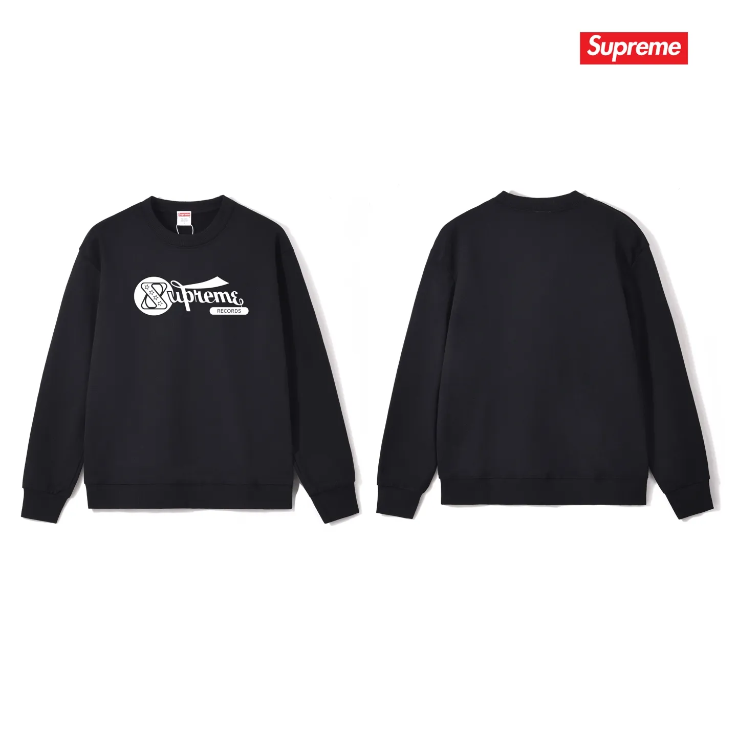 Style No. S1129 #terry p150💰 Velvet 160💰 24ss RECORDS recorded printing round neck sweatshirt Made of 400g large terry (drop shoulder large version) fabric, soft texture and no pilling Imported environmentally friendly printing glue The pattern is bright and three-dimensional Quality 💥Same style for men and women The upper body is trendy Color: black white gray Size: S M L XL XXL