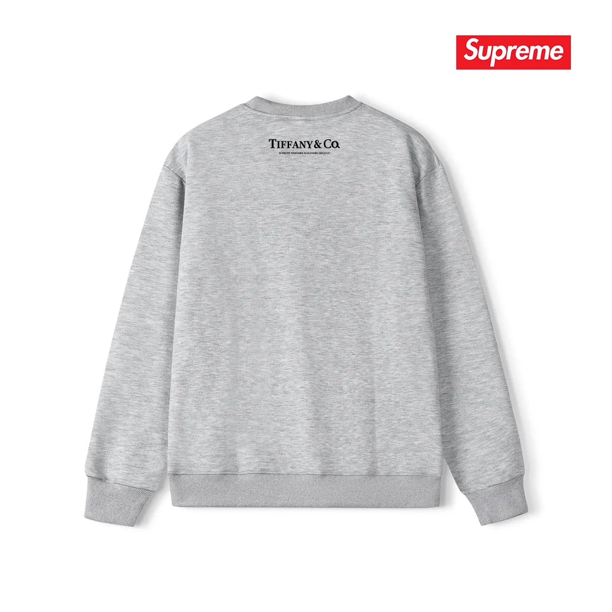Style No. S1153 #terry p150💰 Plush 160💰 supreme FW23 Box co-branded round neck sweatshirt Made of 400 grams of large terry (drop shoulder large version) fabric, soft texture and no pilling Imported environmentally friendly printing glue The pattern is bright and three-dimensional Quality💥Same style for men and women The upper body is trendy Color: black white gray Size: S M L XL XXL