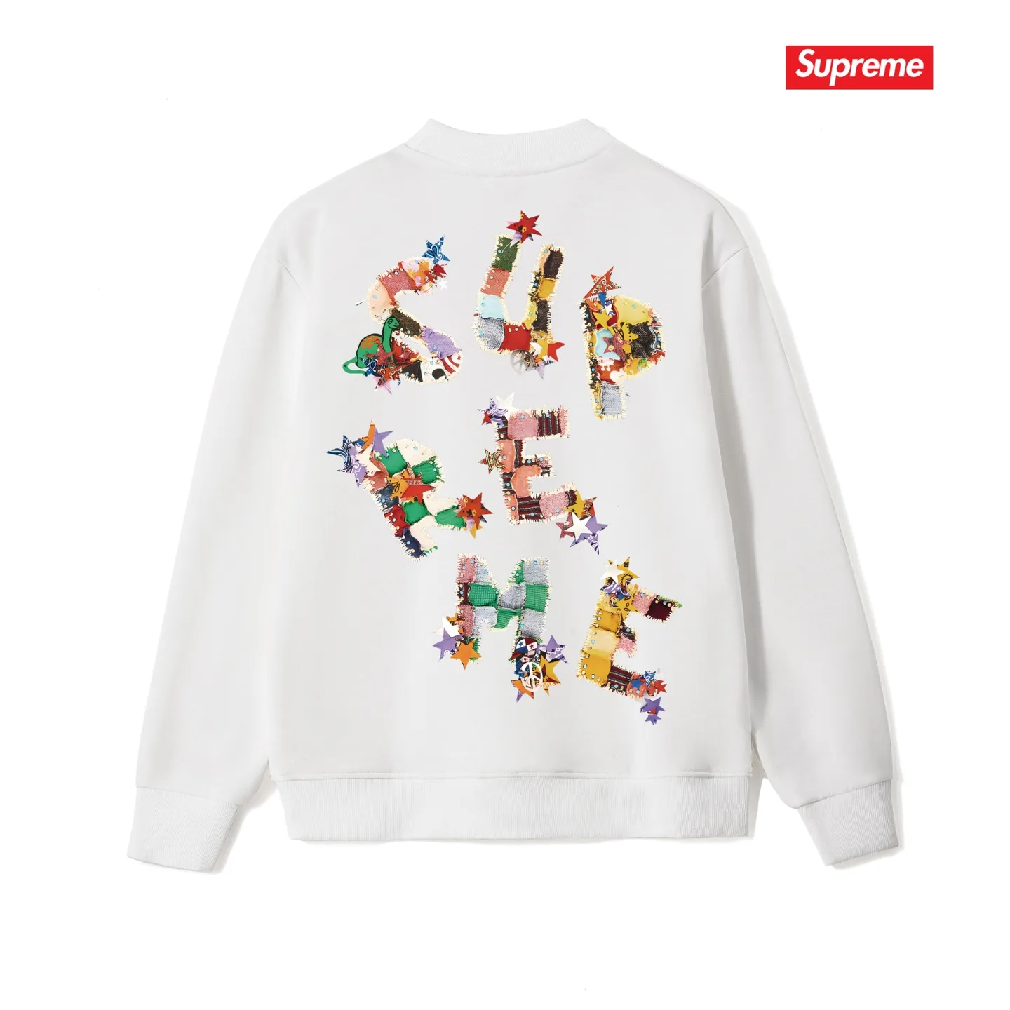 Style No. S1091 #terry p150💰 Velvet 160💰 Supreme SS24 WEEK1 letter printed round neck sweatshirt Made of 400g large terry (drop shoulder large version) fabric, soft texture and no pilling Imported environmentally friendly printing glue The pattern is bright and three-dimensional Quality 💥Same style for men and women The upper body is trendy Color: black white gray Size: S M L XL XXL