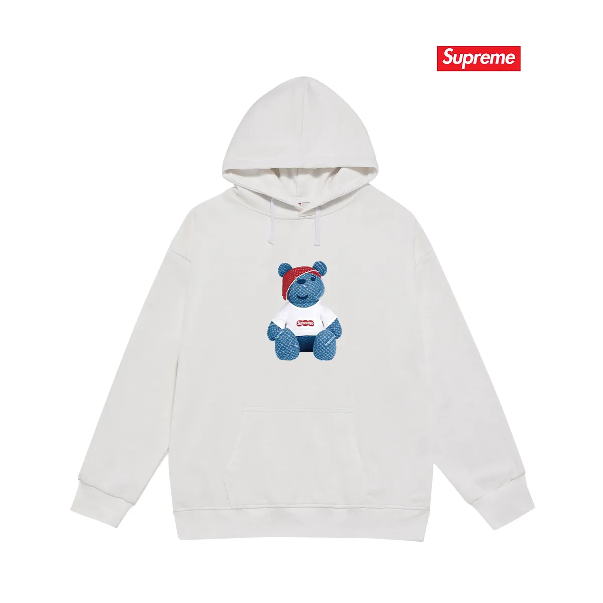 Style No. S2197 #terry P160💰 Velvet P170💰 Supreme's new short-sleeved colorful letter cupid cat hooded sweatshirt. Made of 400g large terry 430g silver fox velvet (drop shoulder large version) fabric. The texture is soft and non-pilling. Imported environmentally friendly printing glue. The pattern is bright and three-dimensional. Quality 💥Same style for men and women. The upper body is trendy. Color: black white gray Size: S M L XL XXL