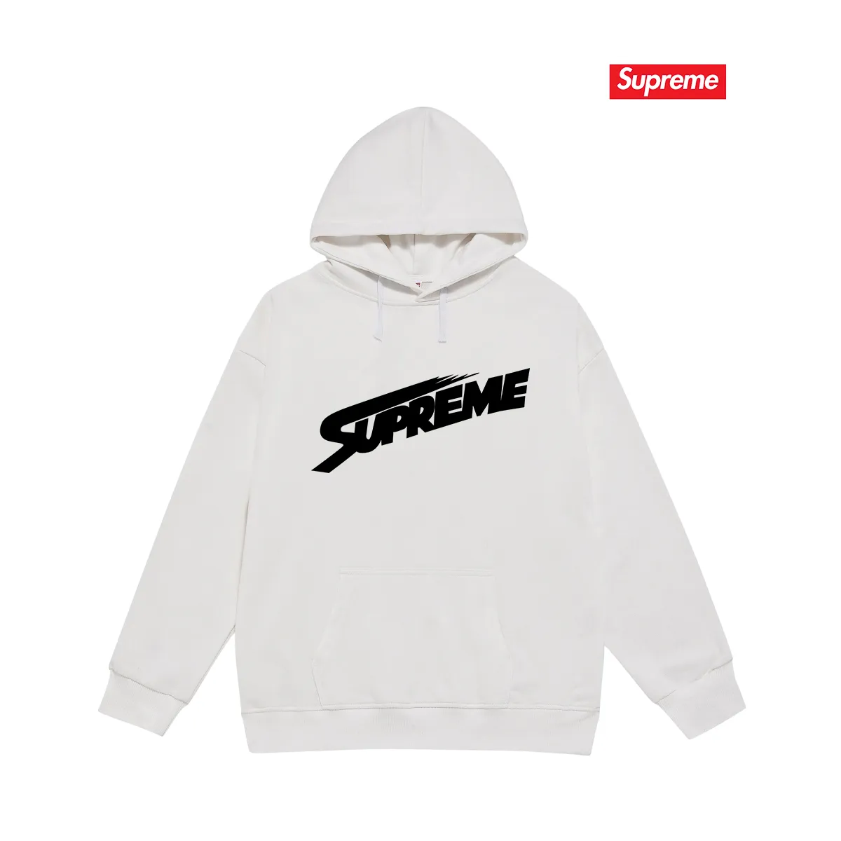 Style number S2092 #terry P160💰 Velvet P170💰 Supreme FW23 WEEK7 MONT BLANC TEE letter printed hooded sweatshirt Made of 400g large terry 430g silver fox velvet (drop shoulder large version) fabric, soft texture and no pilling Imported environmentally friendly printing glue The pattern is bright and three-dimensional Quality 💥Same style for men and women The upper body is trendy Color: black white Gray Size: S M L XL XXL