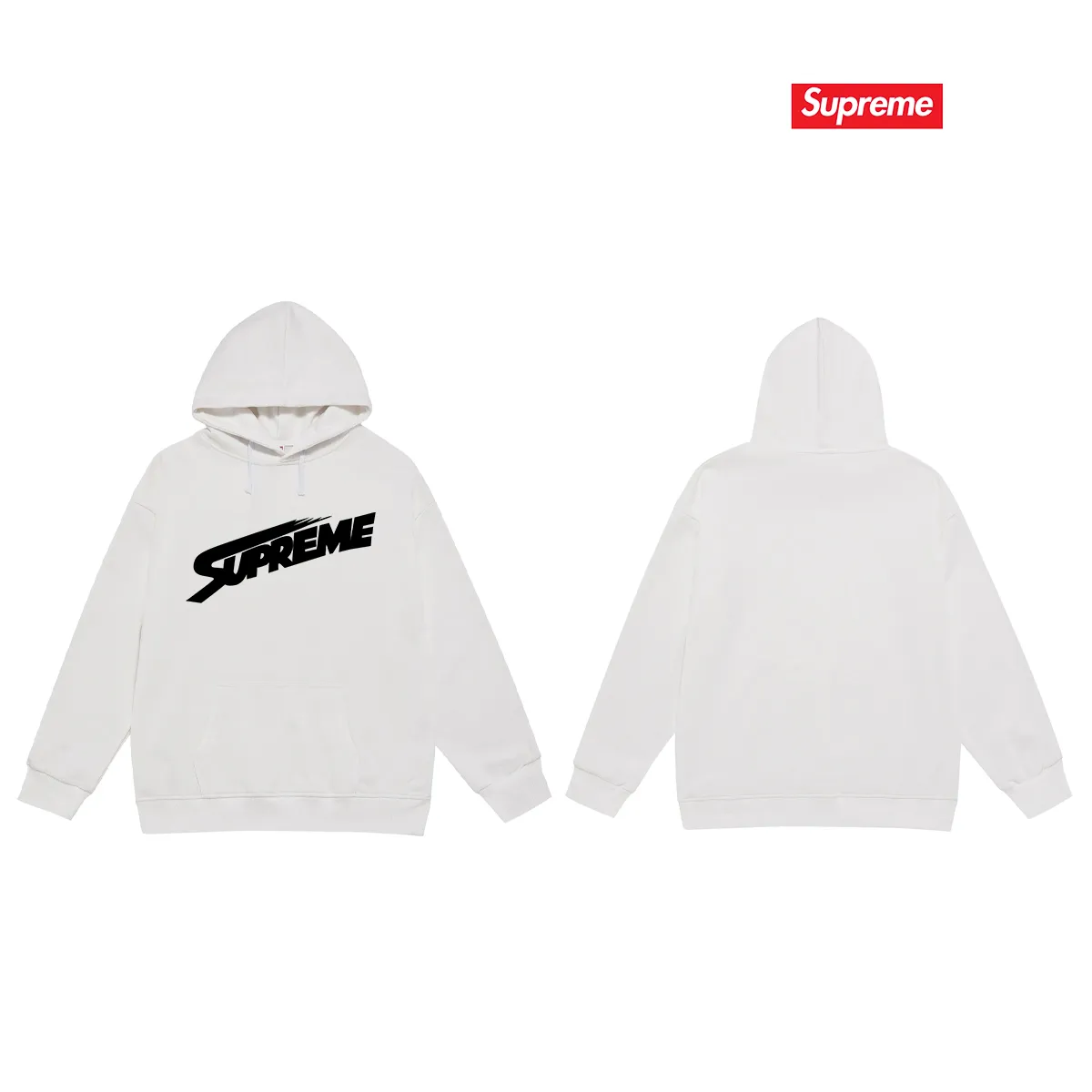 Style number S2092 #terry P160💰 Velvet P170💰 Supreme FW23 WEEK7 MONT BLANC TEE letter printed hooded sweatshirt Made of 400g large terry 430g silver fox velvet (drop shoulder large version) fabric, soft texture and no pilling Imported environmentally friendly printing glue The pattern is bright and three-dimensional Quality 💥Same style for men and women The upper body is trendy Color: black white Gray Size: S M L XL XXL