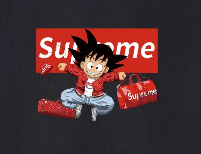 Style No. S2238 #terry P160💰 Velvet P170💰 Supreme's new Dragon Ball co-branded ins hooded sweatshirt. Made of 400g large terry 430g silver fox velvet (drop shoulder large version) fabric. The texture is soft and non-pilling. Imported environmentally friendly printing glue. The pattern is bright and three-dimensional. Quality 💥Same style for men and women. The upper body is trendy. Color: black white gray Size: S M L XL XXL