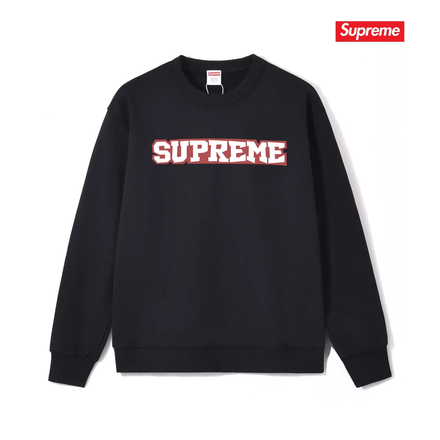 Style No. S1230 #terry p150💰 Velvet 160💰 Supreme 25SS Satin Applique S/S Top printed LOGO round neck sweatshirt Made of 400 grams of large terry (drop shoulder large version) fabric, soft texture and no pilling Imported environmentally friendly printing glue The pattern is bright and three-dimensional Quality💥Same style for men and women The upper body is trendy Color: black white gray Size: S M L XL XXL