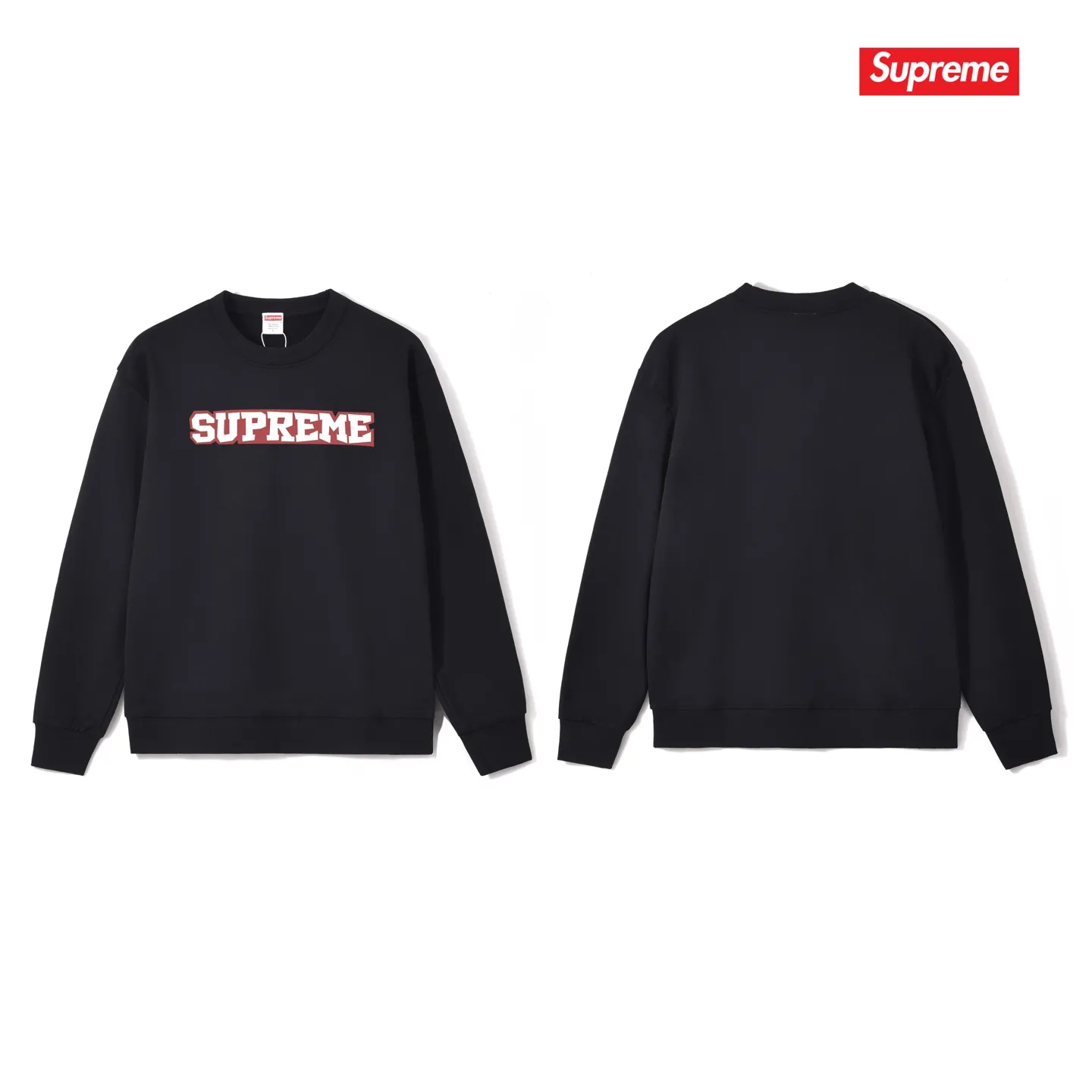 Style No. S1230 #terry p150💰 Velvet 160💰 Supreme 25SS Satin Applique S/S Top printed LOGO round neck sweatshirt Made of 400 grams of large terry (drop shoulder large version) fabric, soft texture and no pilling Imported environmentally friendly printing glue The pattern is bright and three-dimensional Quality💥Same style for men and women The upper body is trendy Color: black white gray Size: S M L XL XXL
