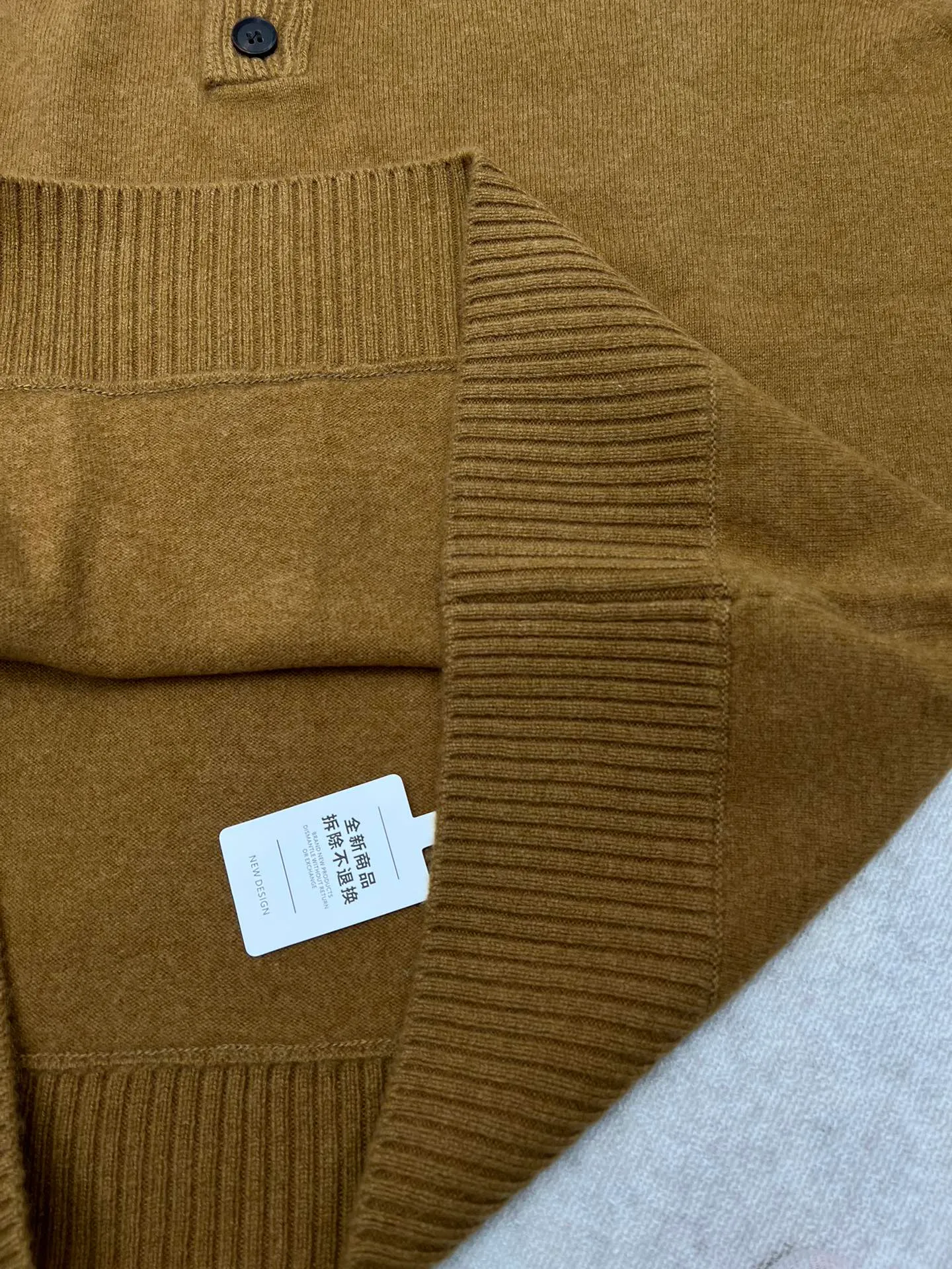 🅿️620 Zegna 25ss new solid color knitted POLO shirt brown high version code number: S.ML.XL.